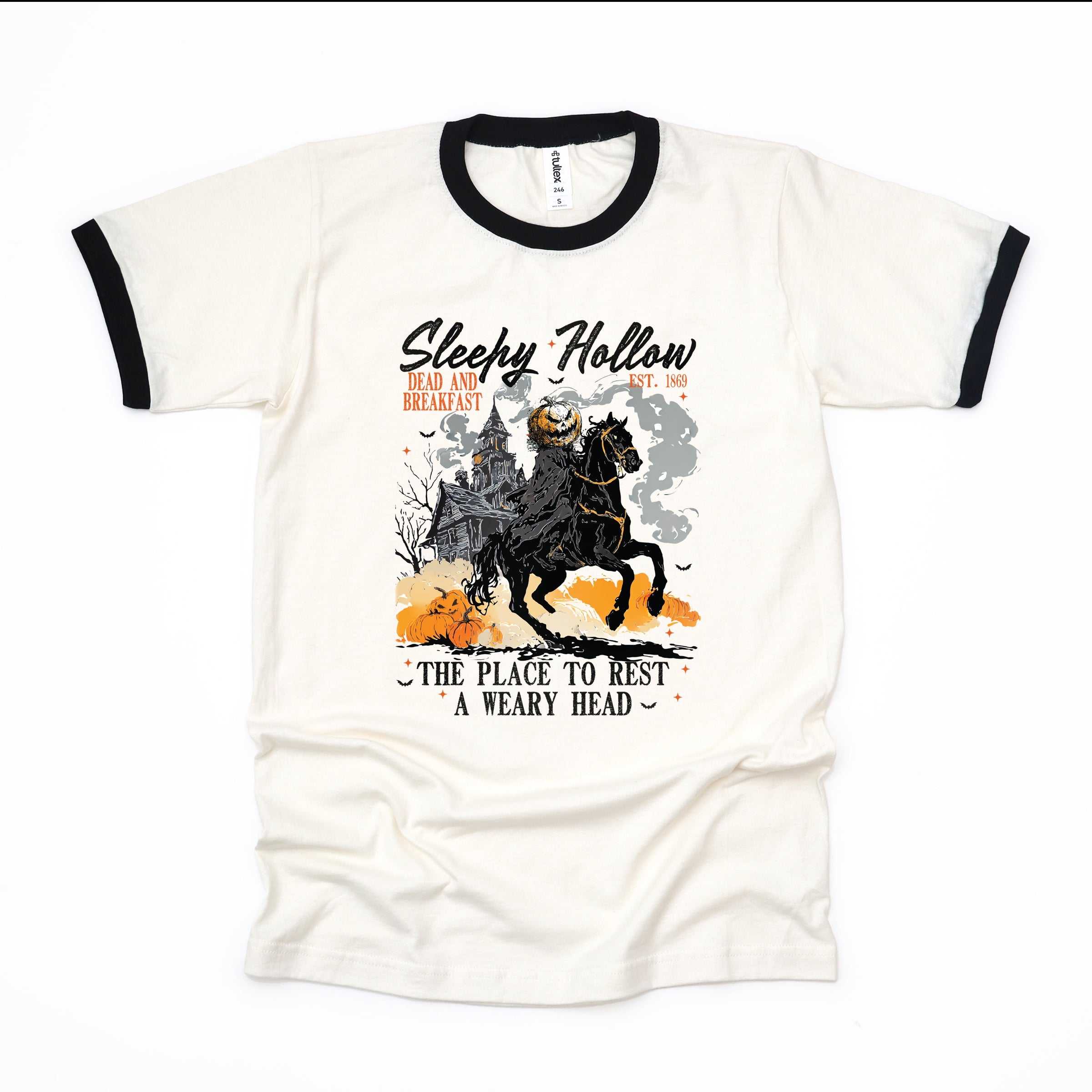 Sleepy Hollow Dead and Breakfast - Ringer Tee