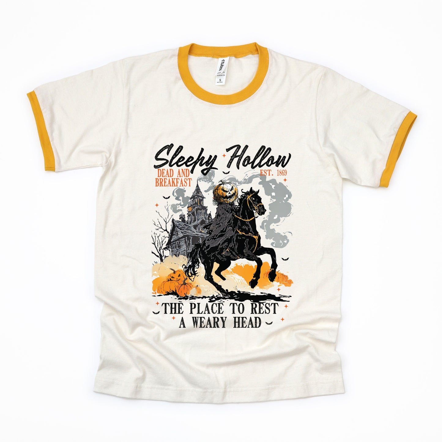 Sleepy Hollow Dead and Breakfast - Ringer Tee