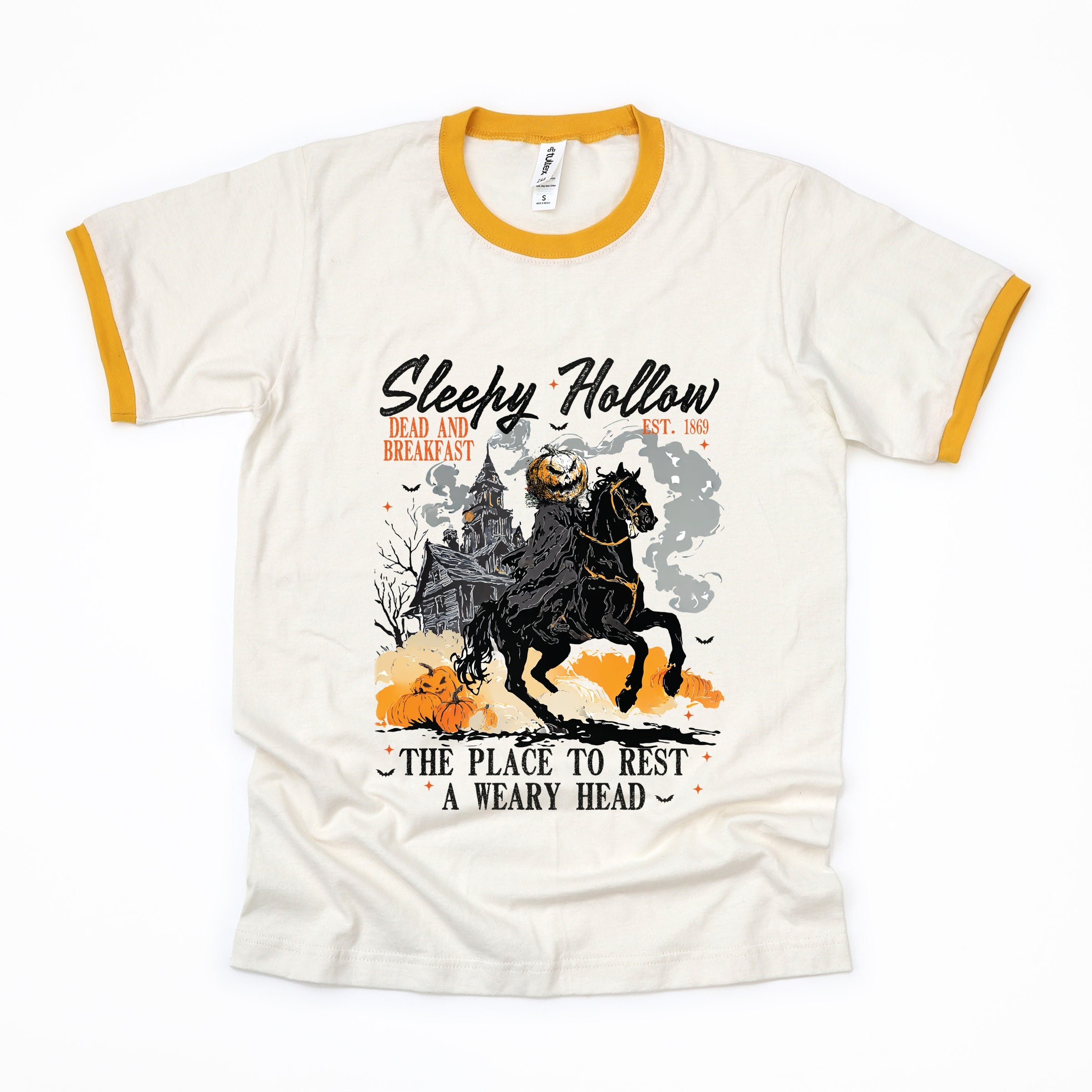 Sleepy Hollow Dead and Breakfast - Ringer Tee