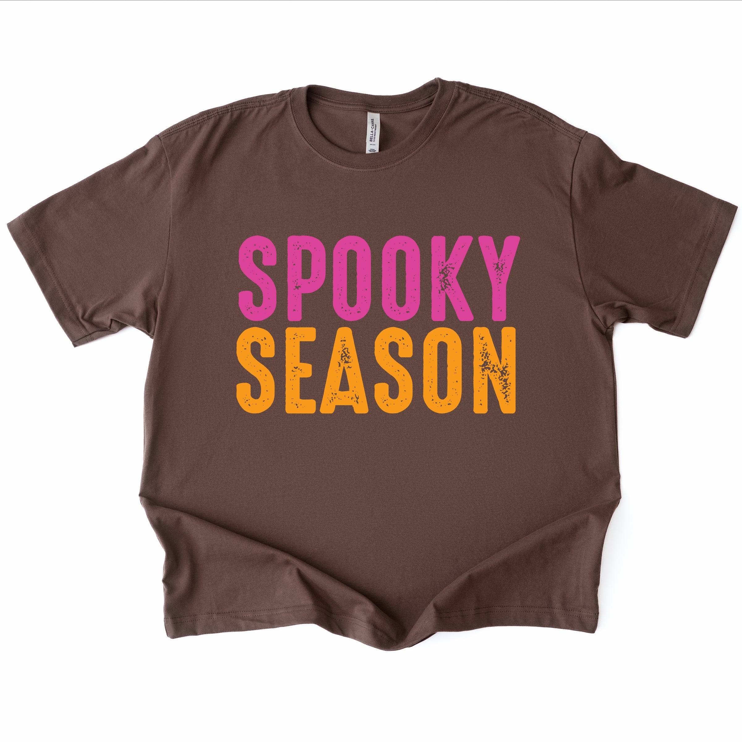 Spooky Season Bright Distressed - Women's Heavyweight Graphic T-Shirt