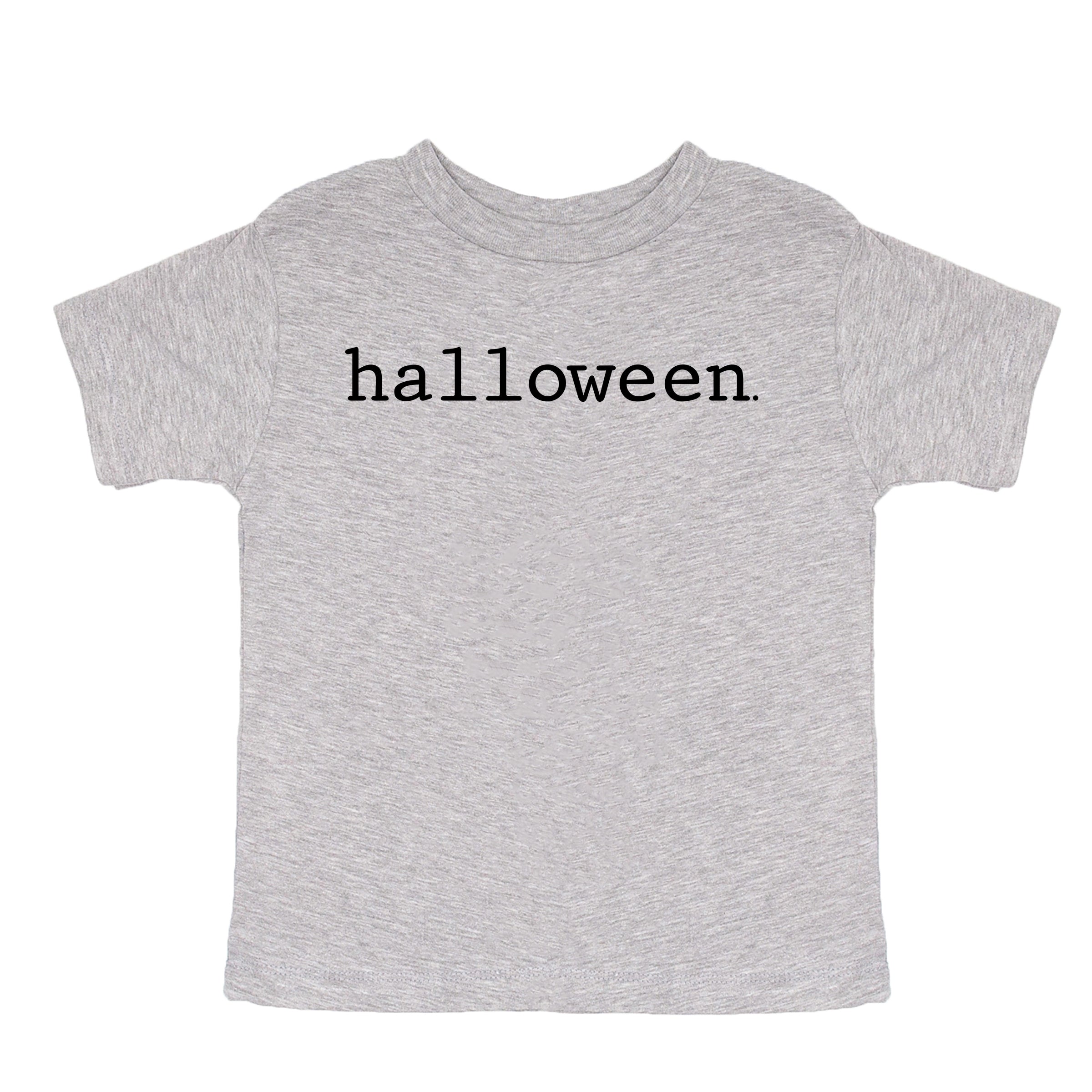 Halloween Typewriter - Youth Short Sleeve Graphic T-Shirt and Toddler Short Sleeve Graphic T-Shirt