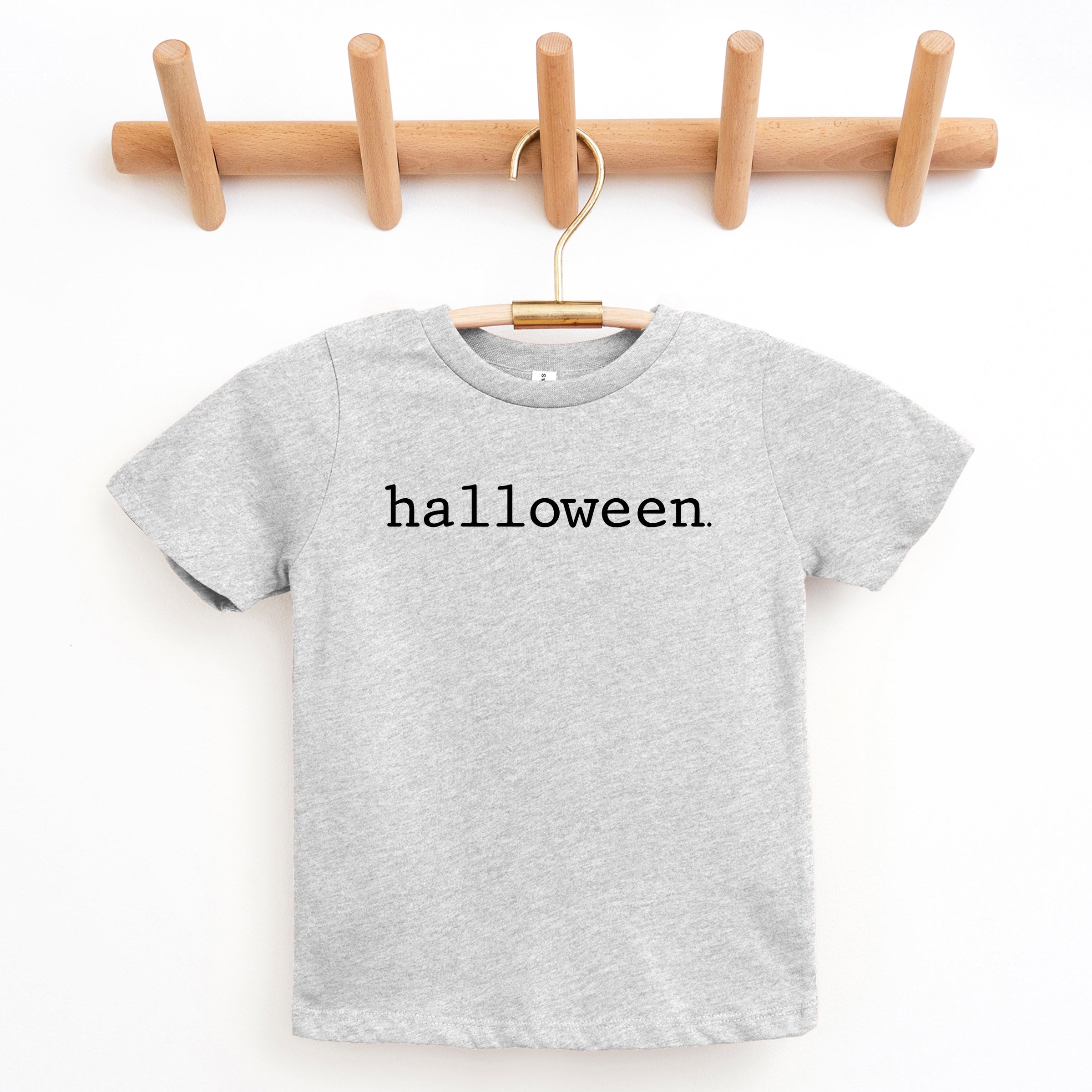 Halloween Typewriter - Youth Short Sleeve Graphic T-Shirt and Toddler Short Sleeve Graphic T-Shirt