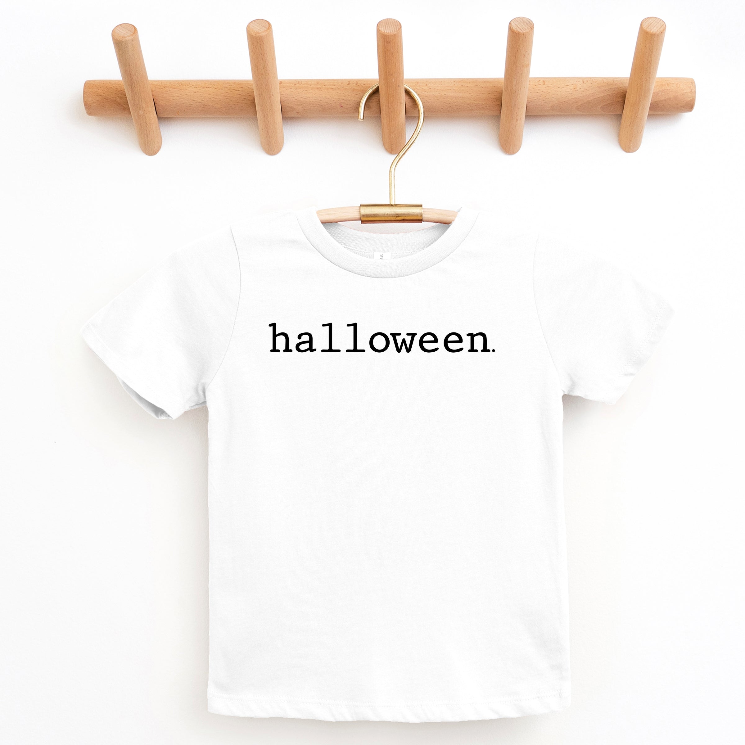 Halloween Typewriter - Youth Short Sleeve Graphic T-Shirt and Toddler Short Sleeve Graphic T-Shirt