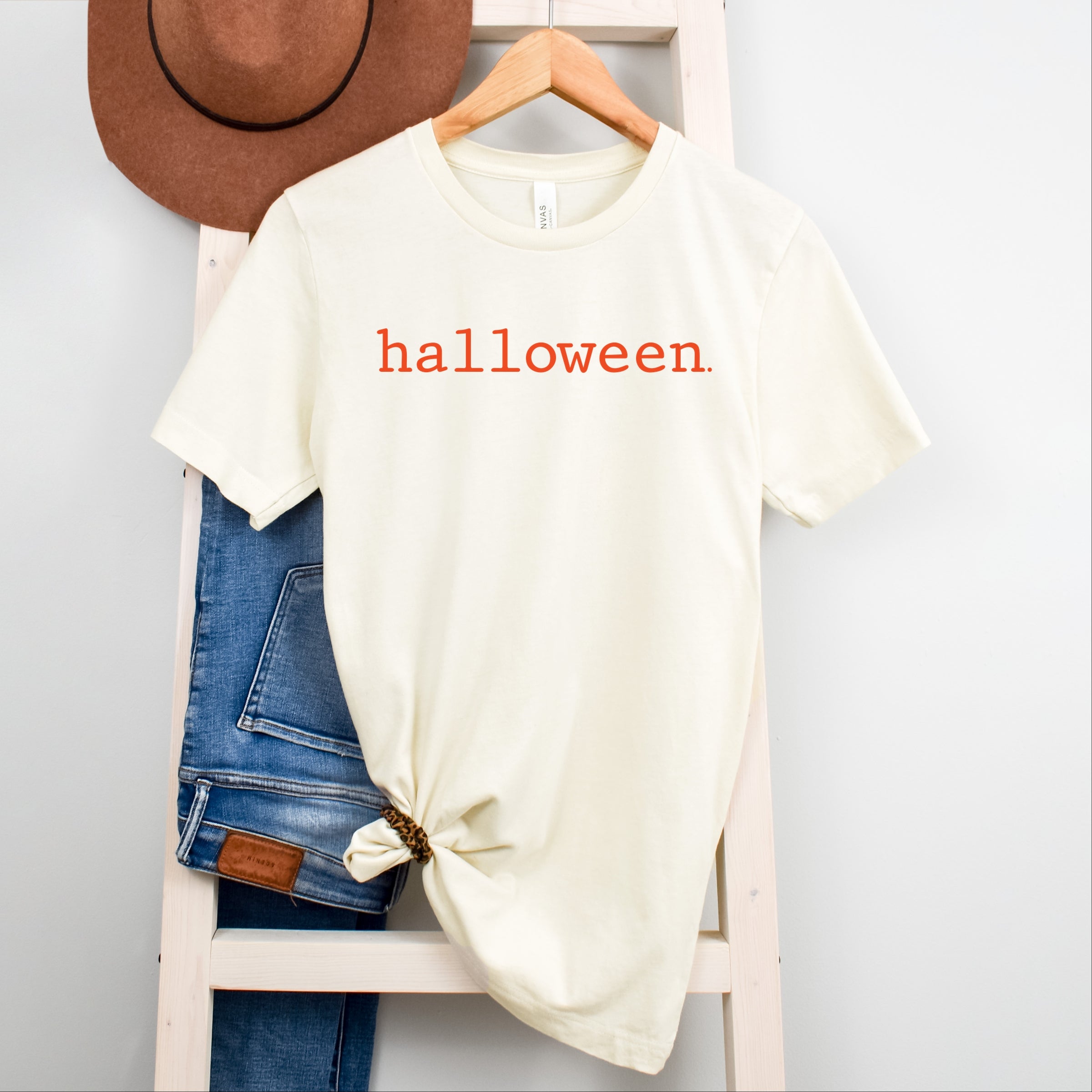 Halloween Typewriter - Women's Short Sleeve Graphic T-Shirt
