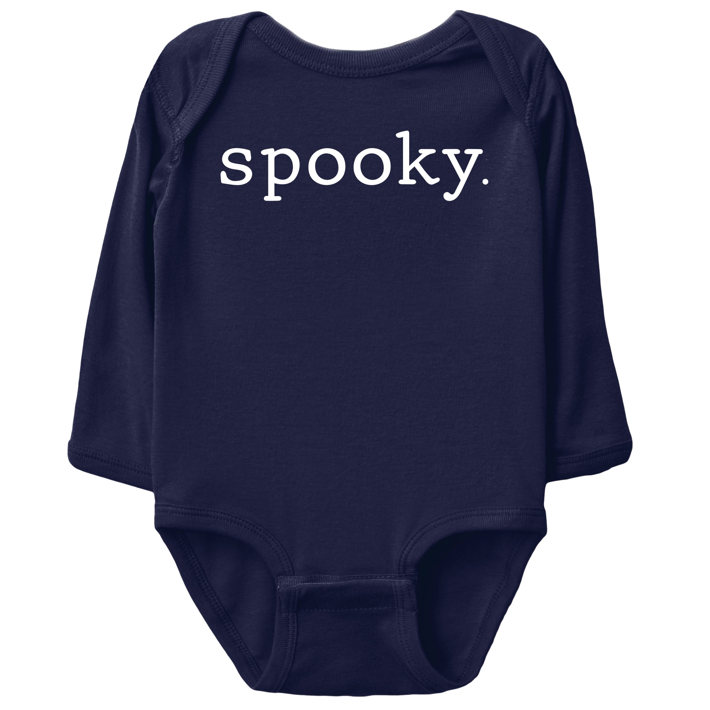 Spooky Typewriter - Baby Long Sleeve Bodysuit