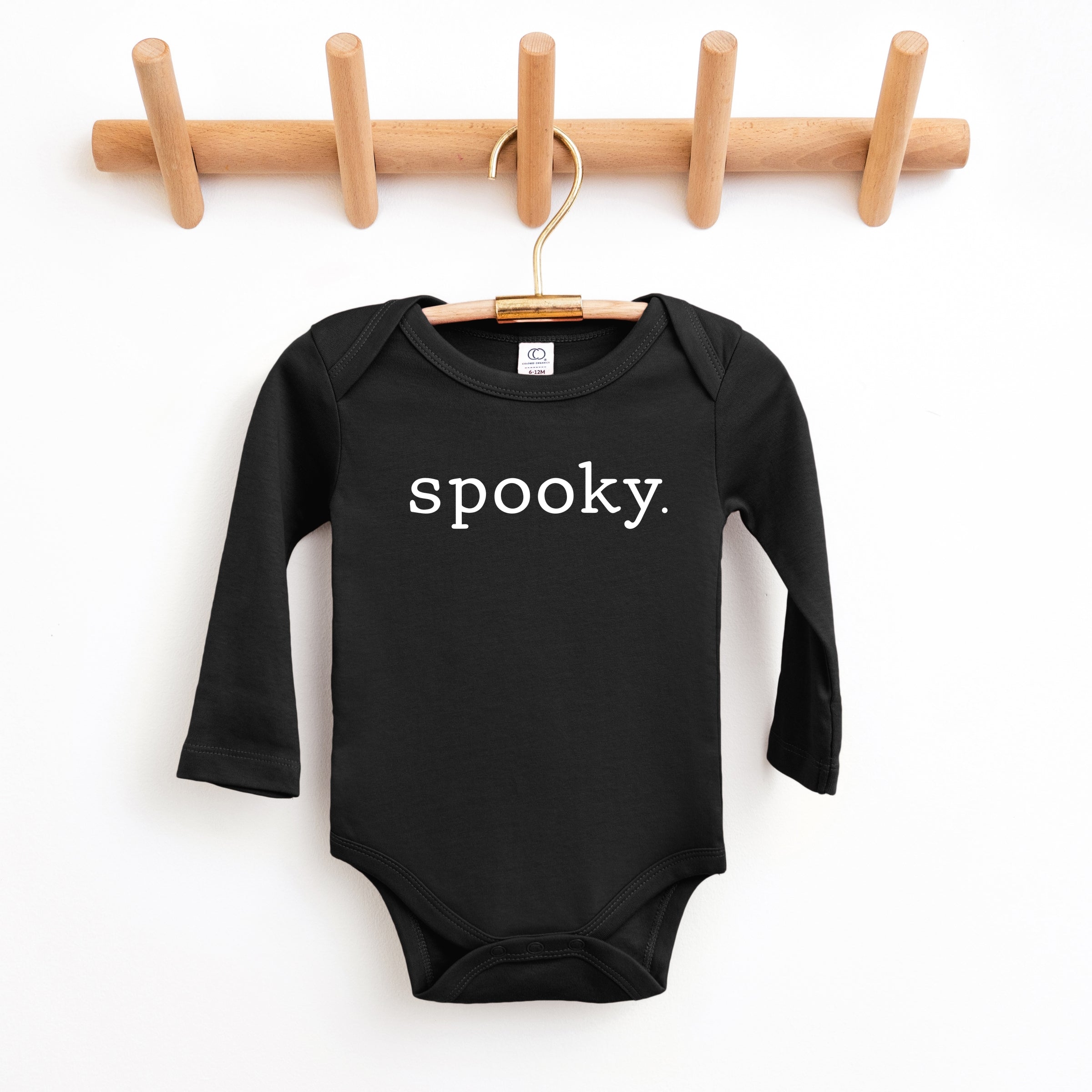 Spooky Typewriter - Baby Long Sleeve Bodysuit