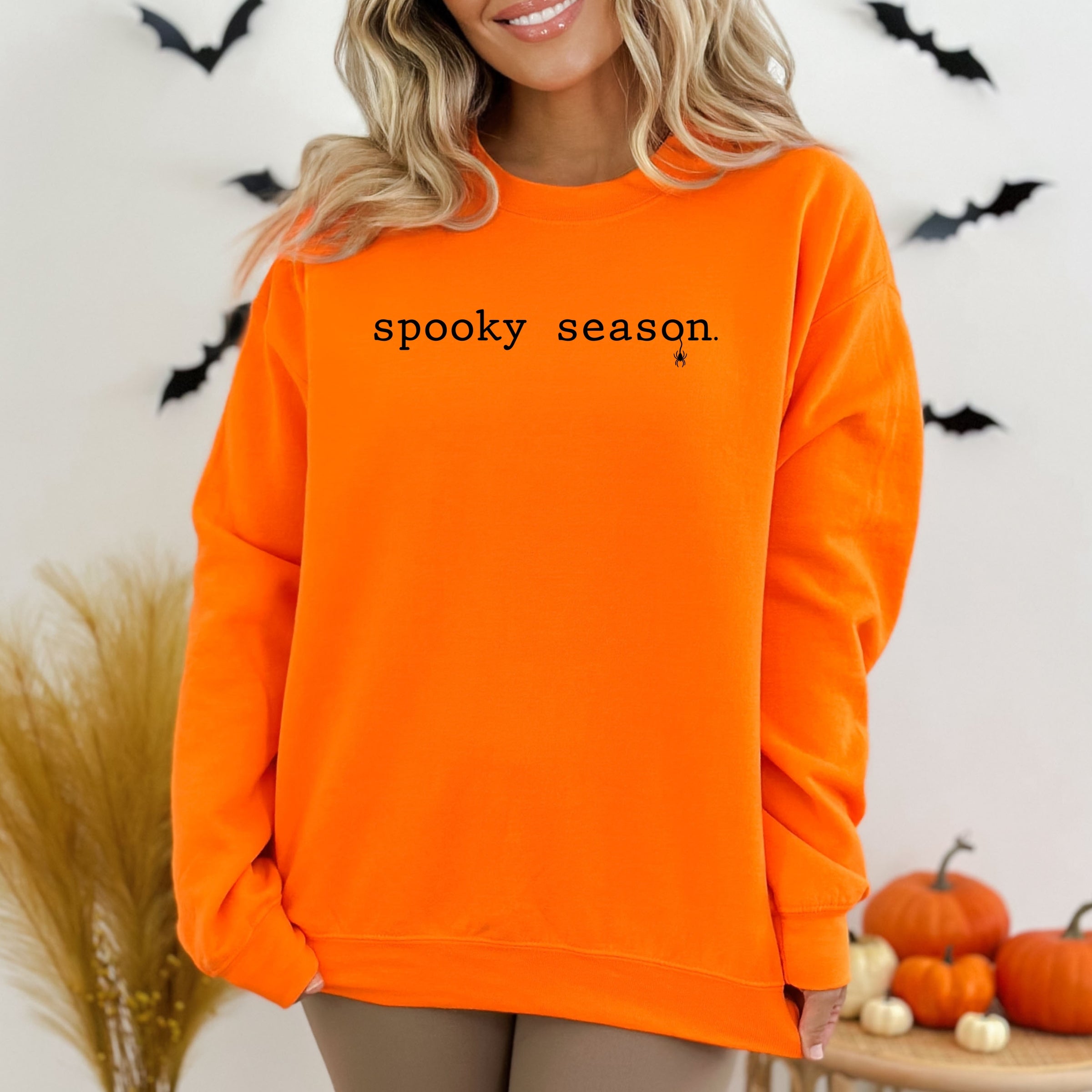 Spooky Season Typewriter - Women's Graphic Sweatshirt