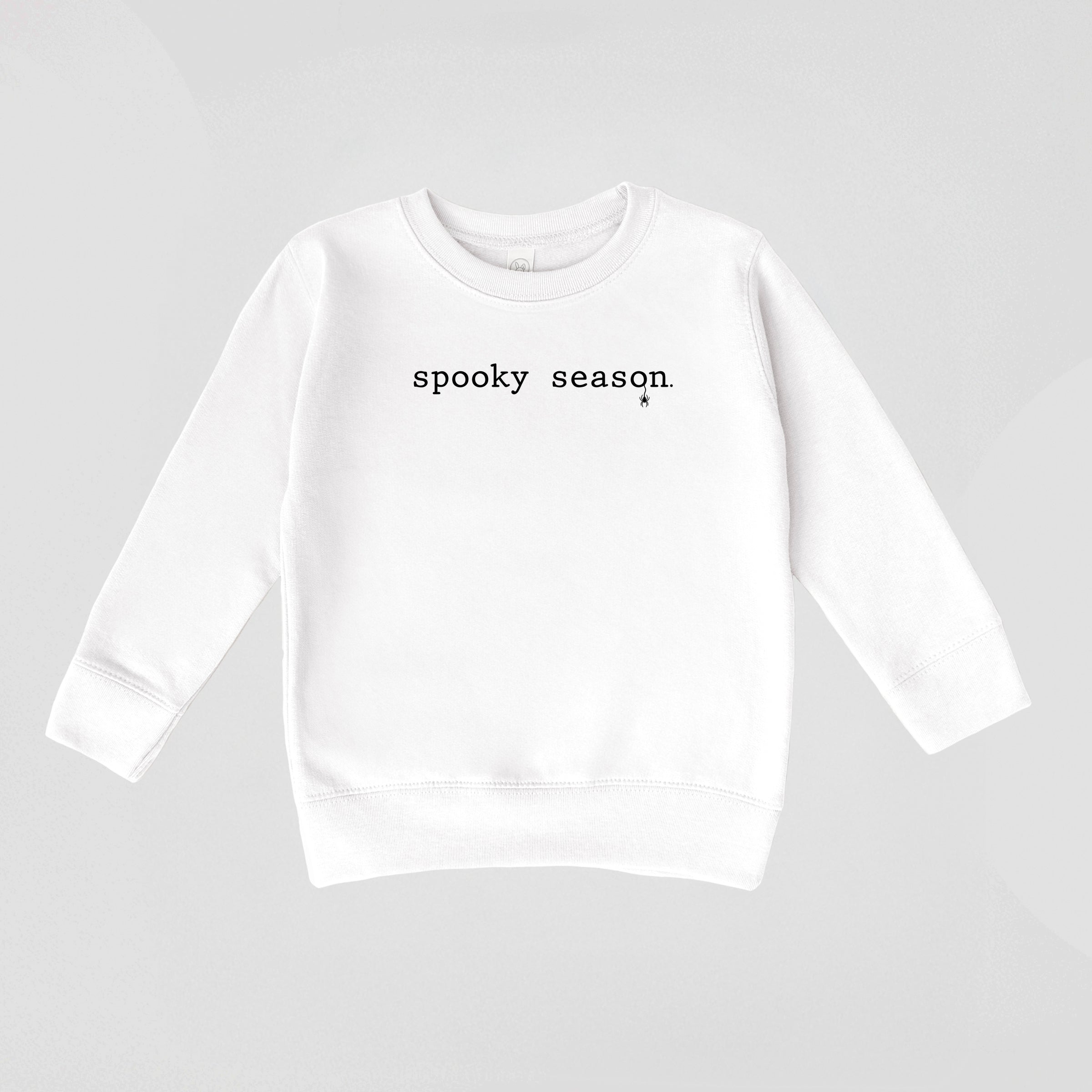 Spooky Season Typewriter - Toddler Graphic Sweatshirt and Youth Graphic Sweatshirt