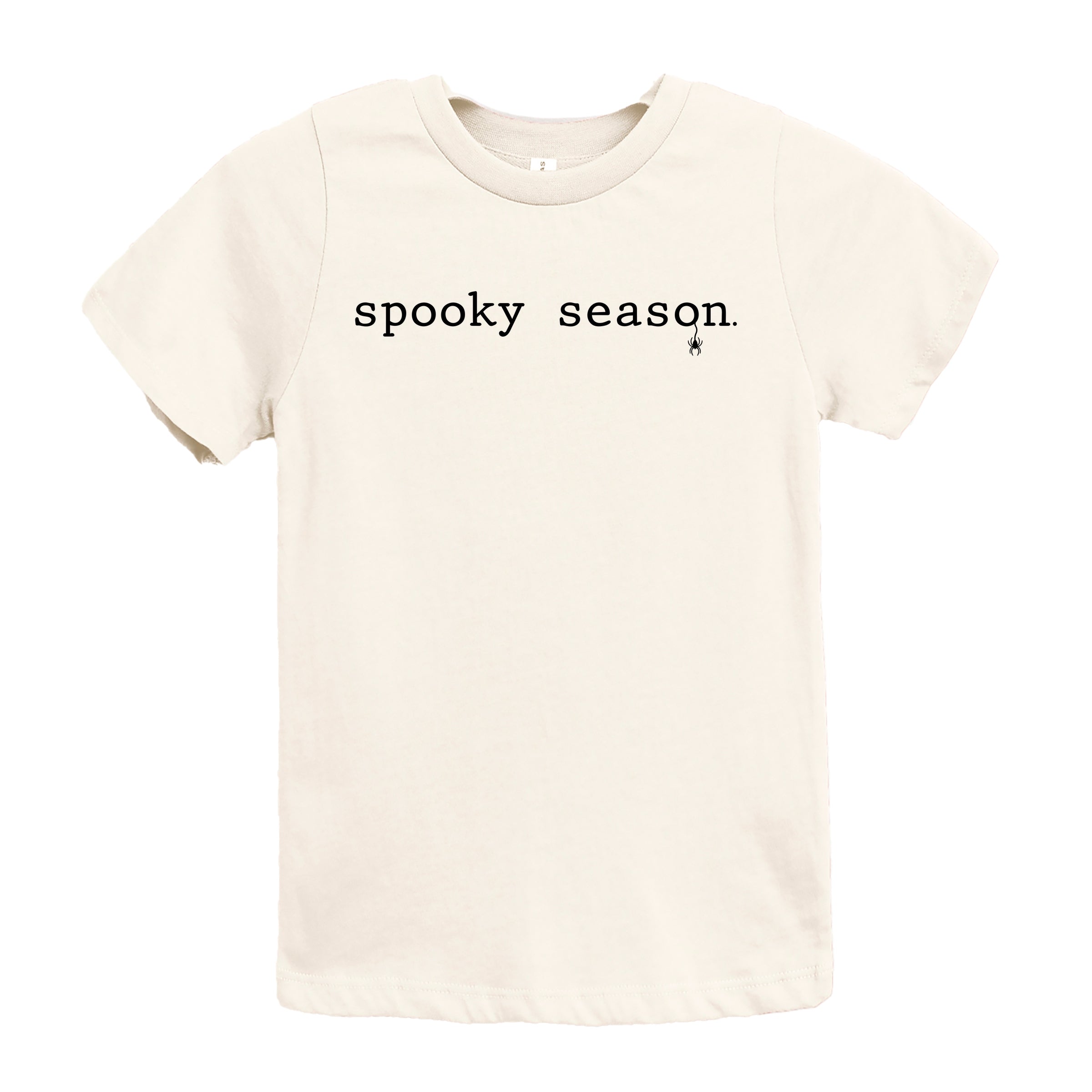 Spooky Season Typewriter - Youth Short Sleeve Graphic T-Shirt and Toddler Short Sleeve Graphic T-Shirt