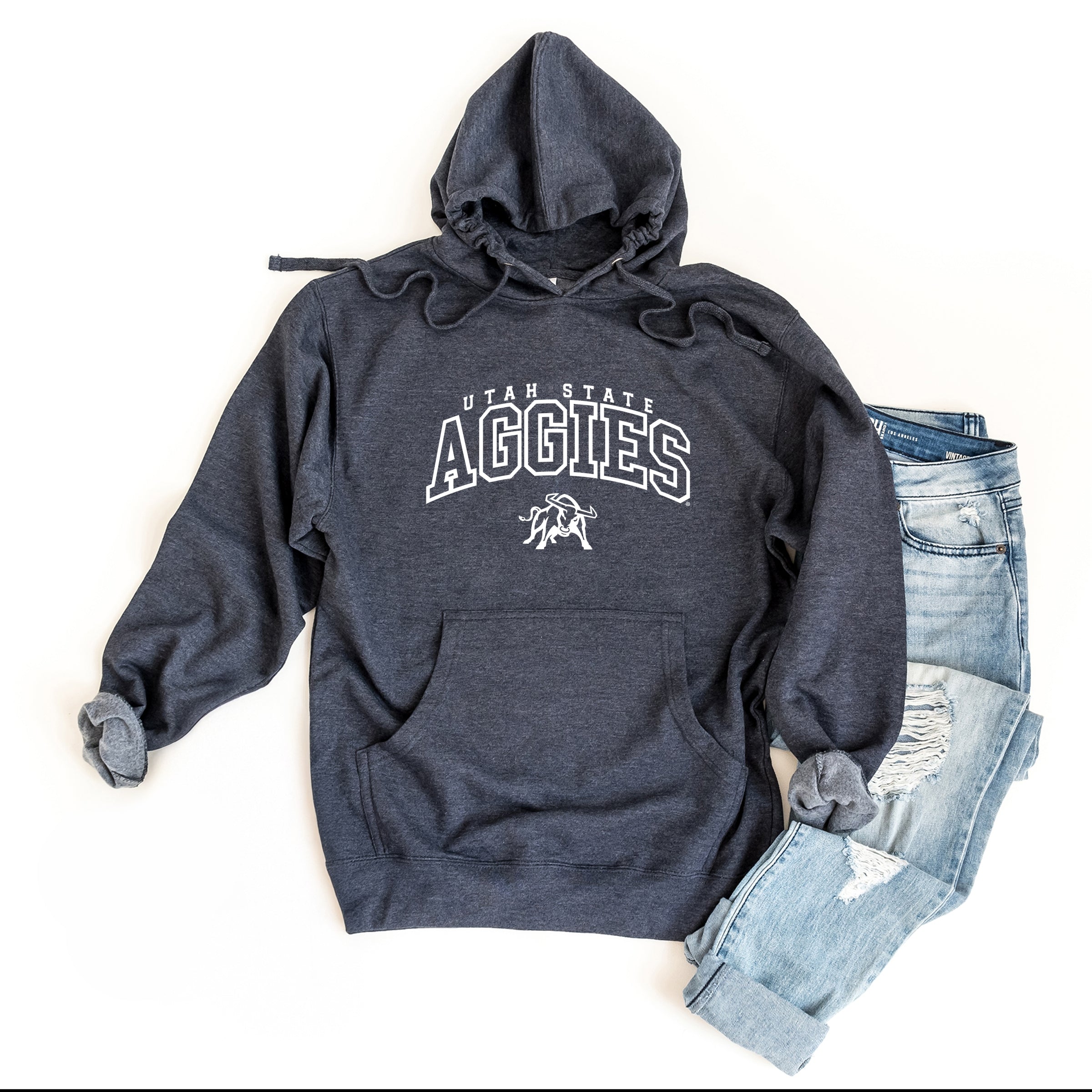 23013W_F-H Heather Navy