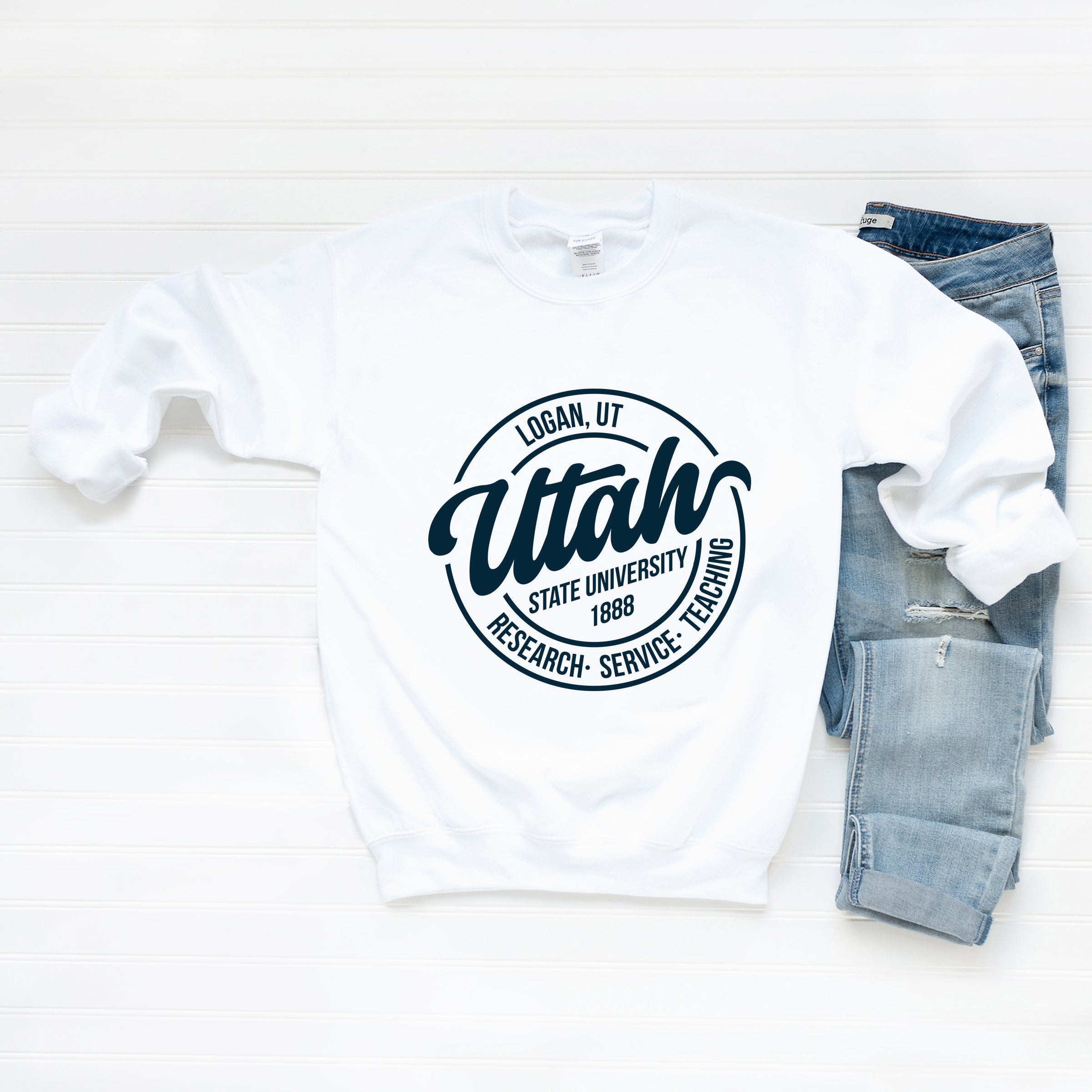 23023BLU_F-SWT White