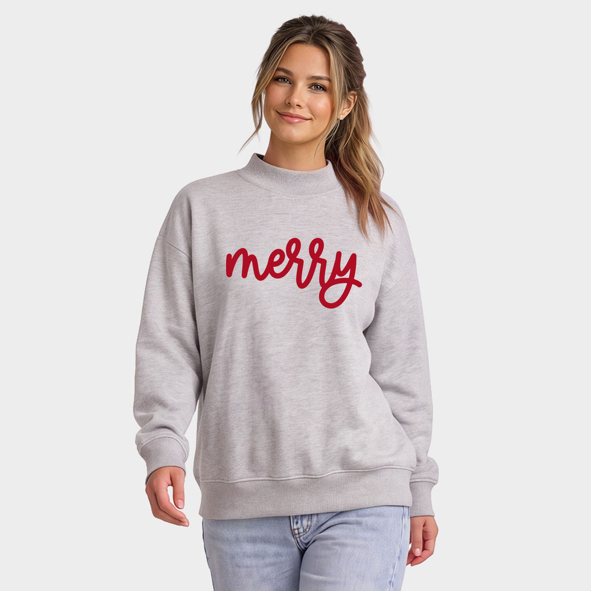 23116REDPU_F-OMSWT Heather Grey