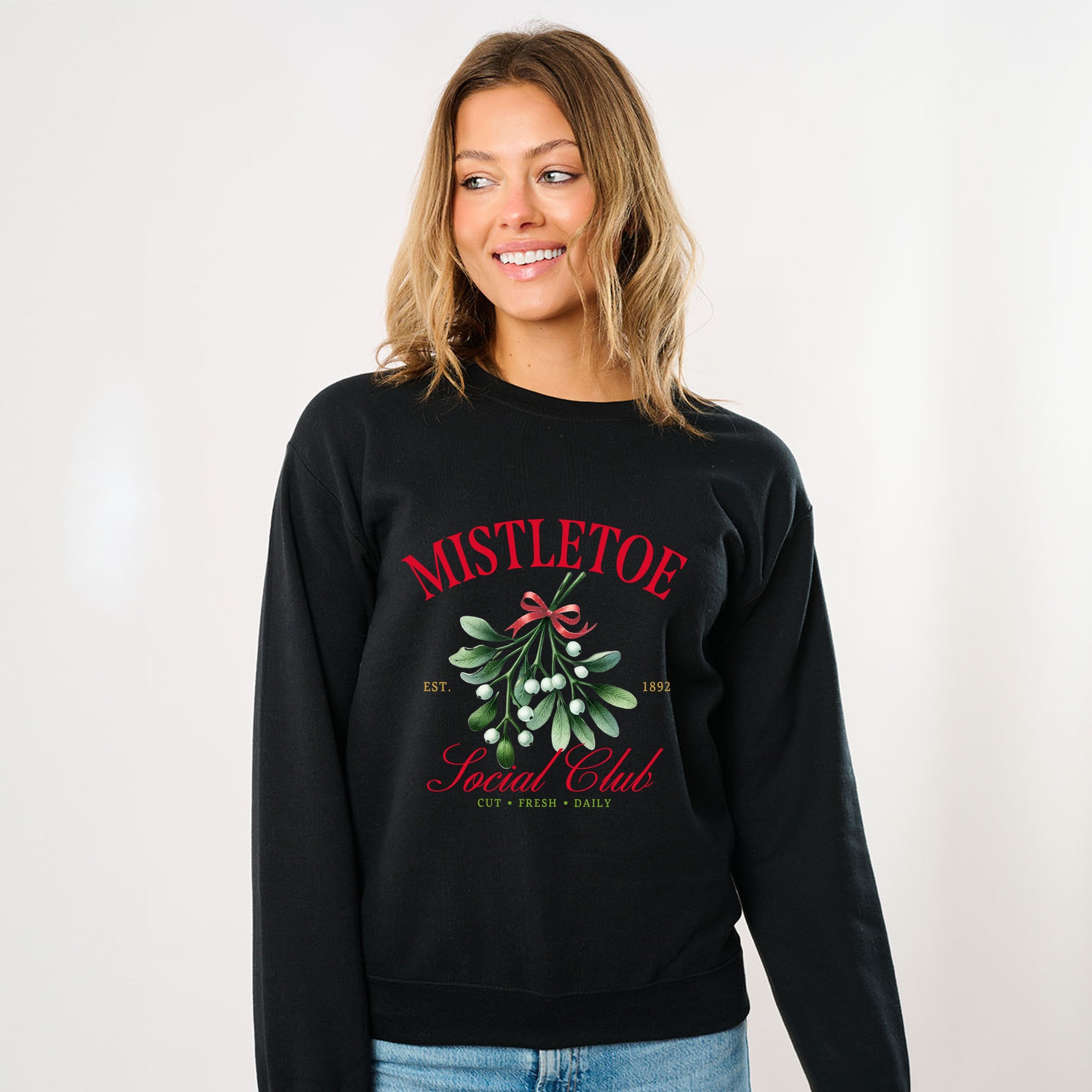 Mistletoe Social Club - Sweatshirt