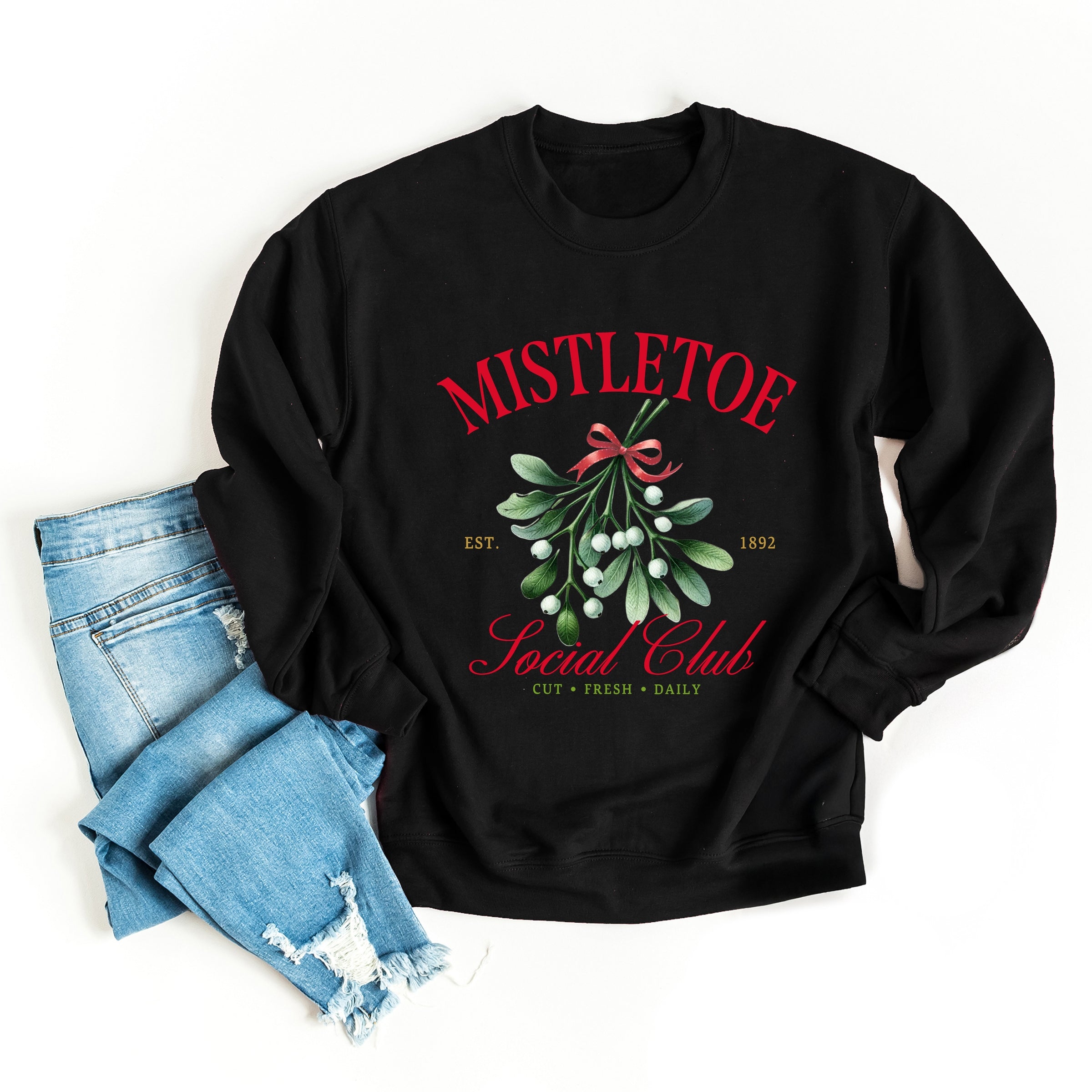 Mistletoe Social Club - Sweatshirt