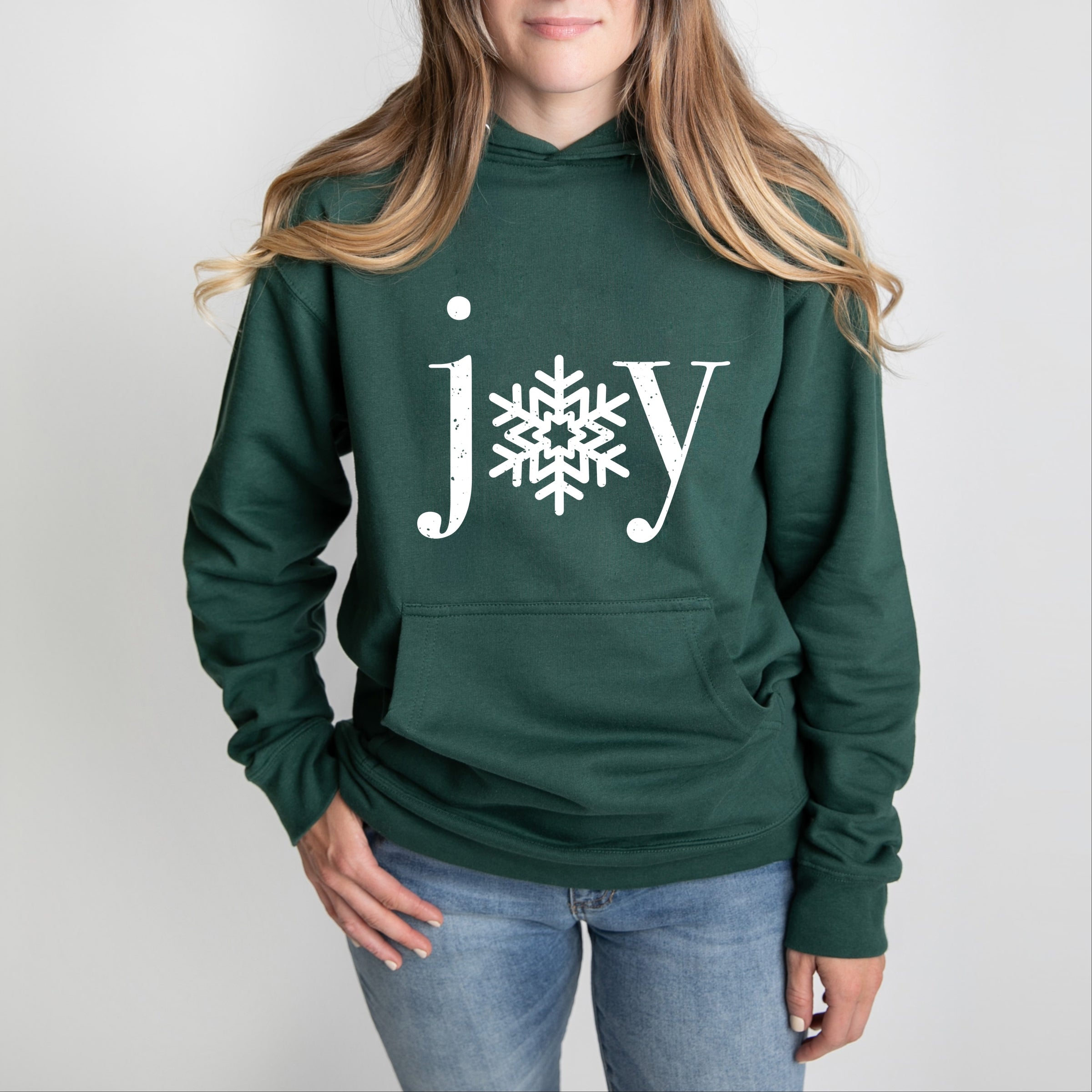 Joy Snowflake - Women's Graphic Hoodie