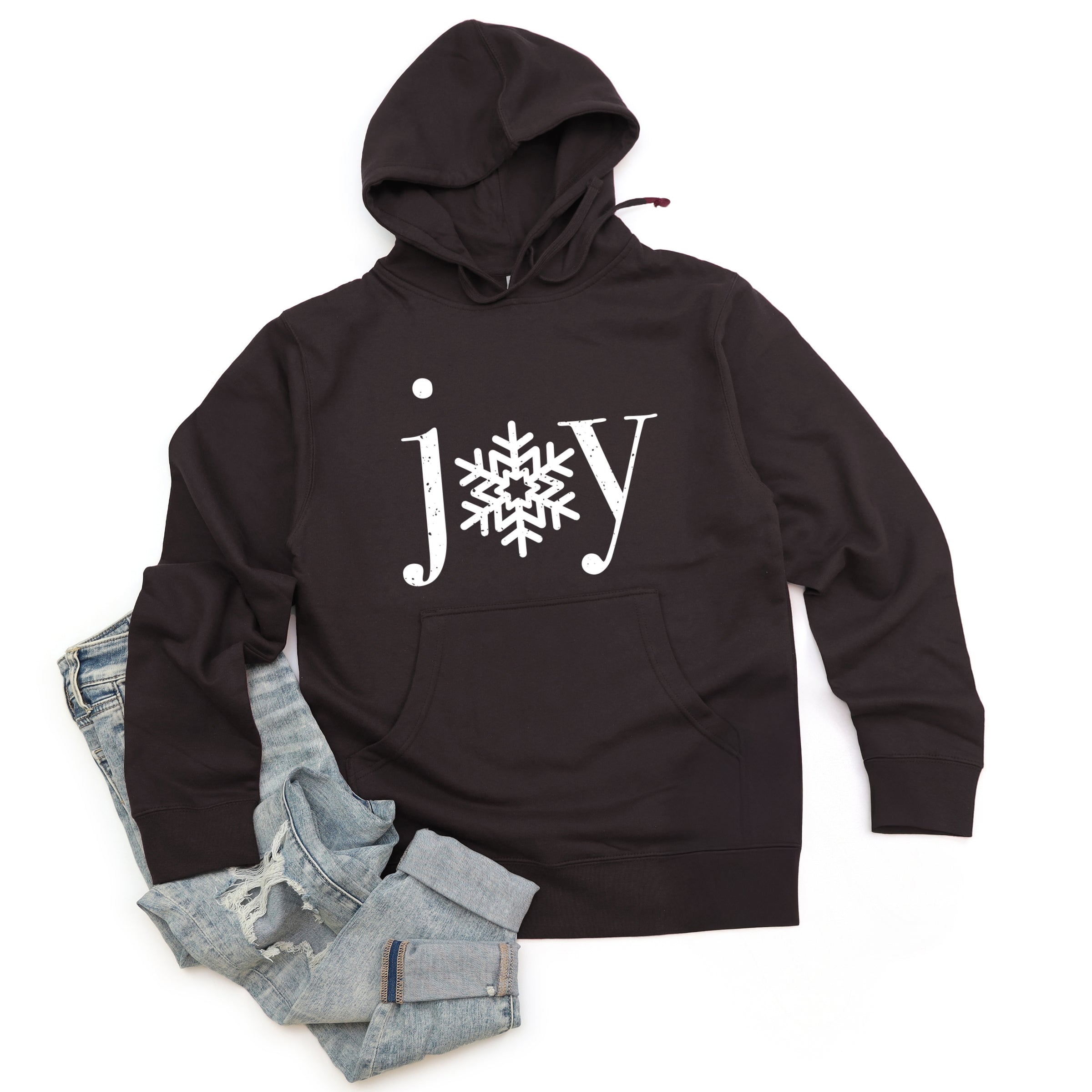 Joy Snowflake - Women's Graphic Hoodie