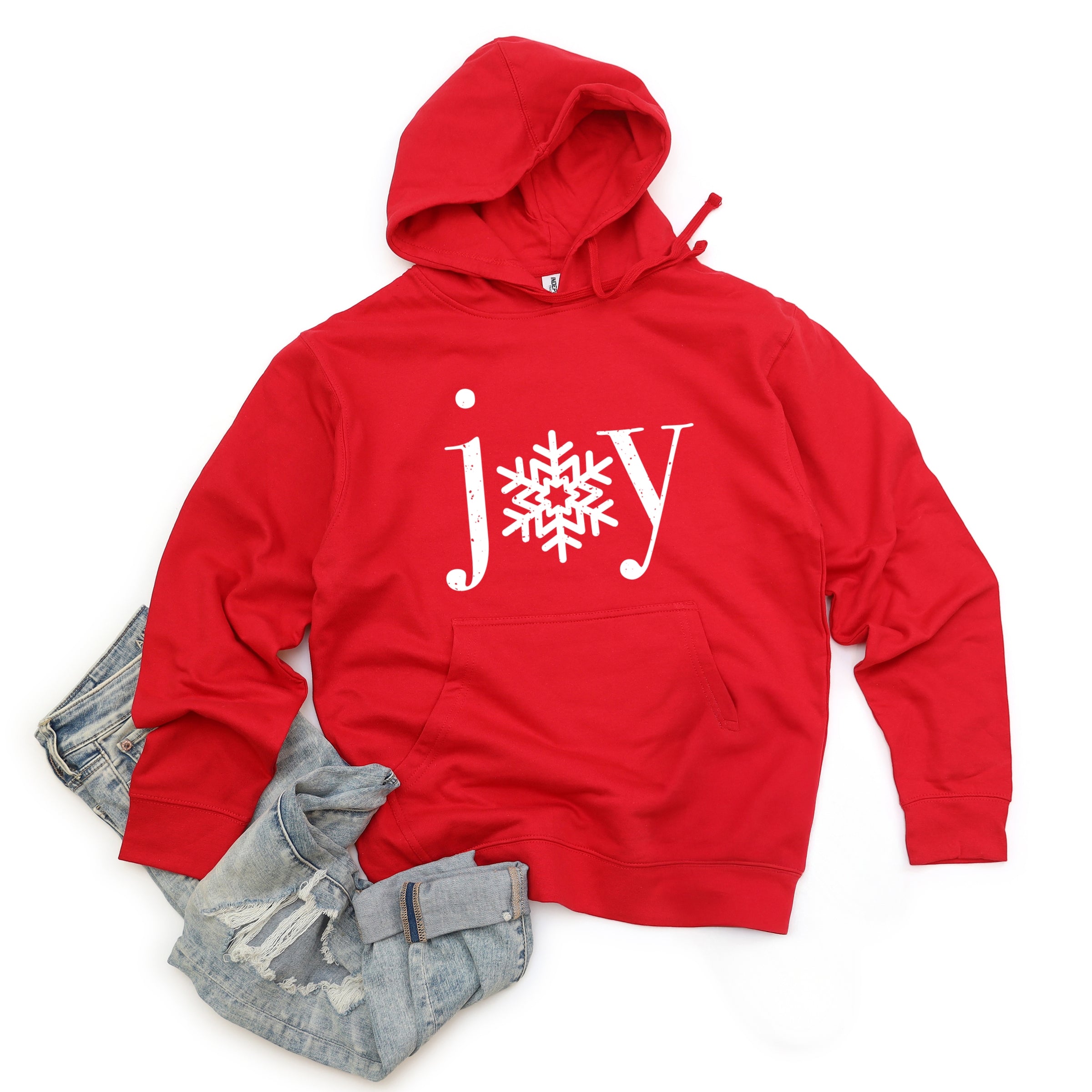 Joy Snowflake - Women's Graphic Hoodie