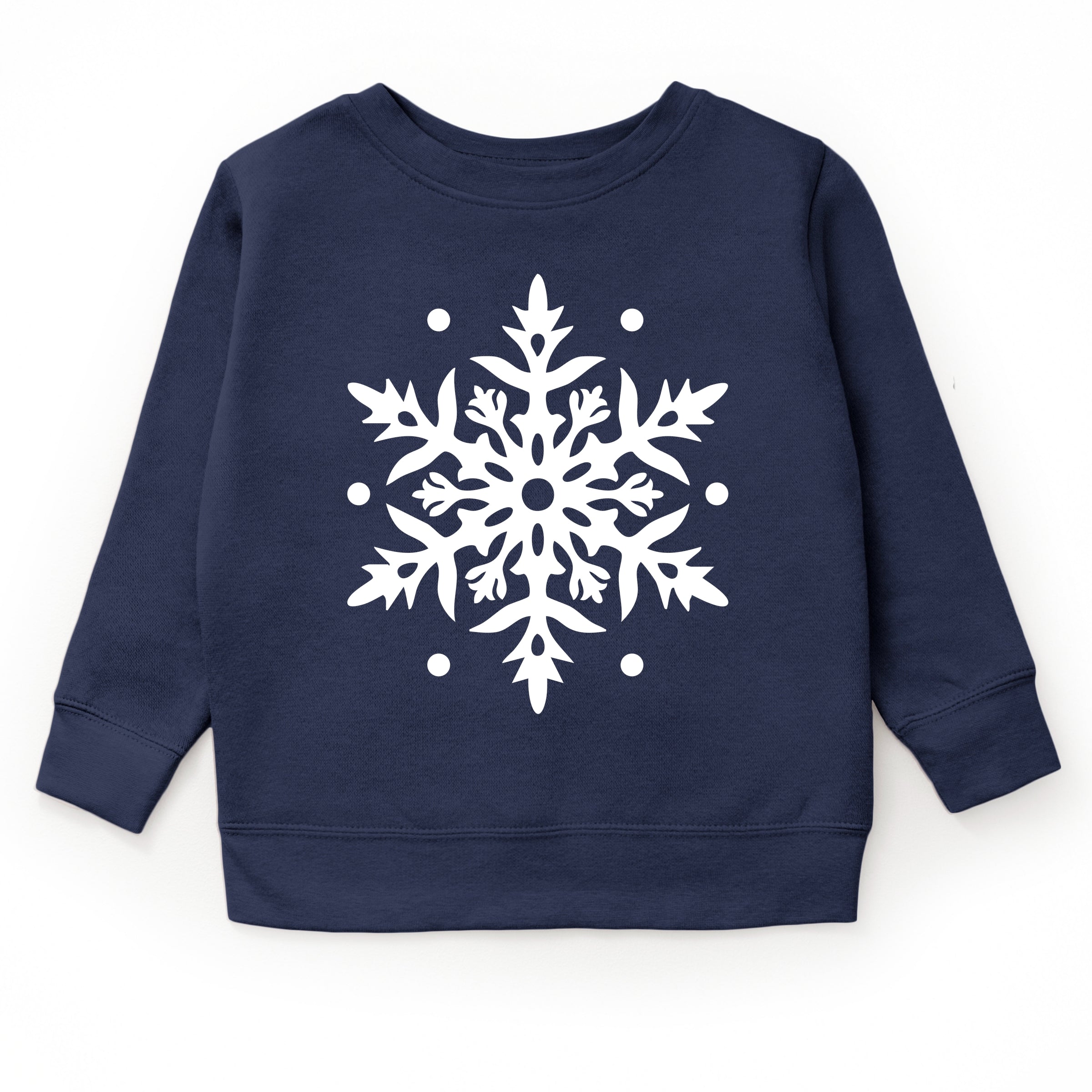 White Snowflake - Youth Graphic Sweatshirt