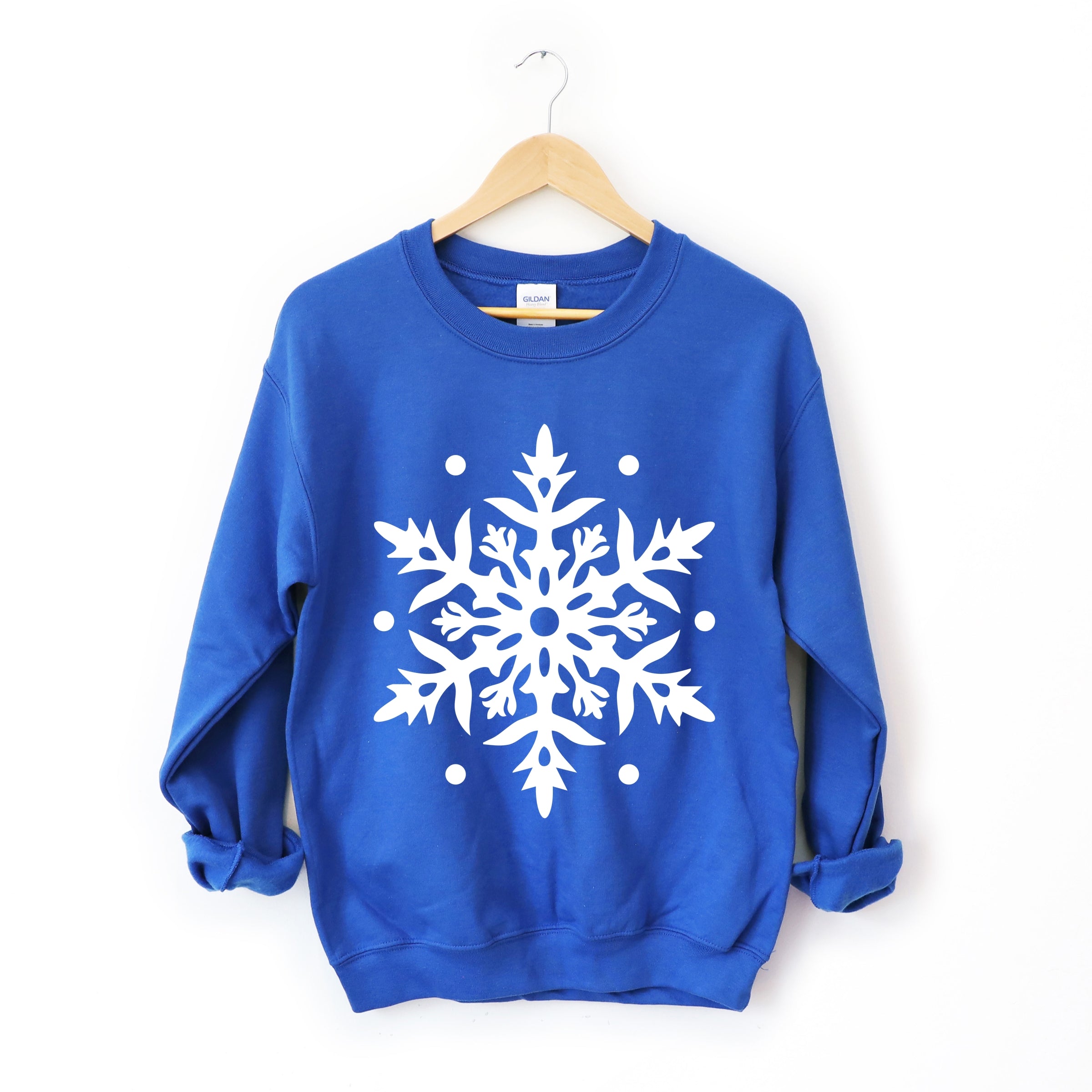 White Snowflake - Sweatshirt