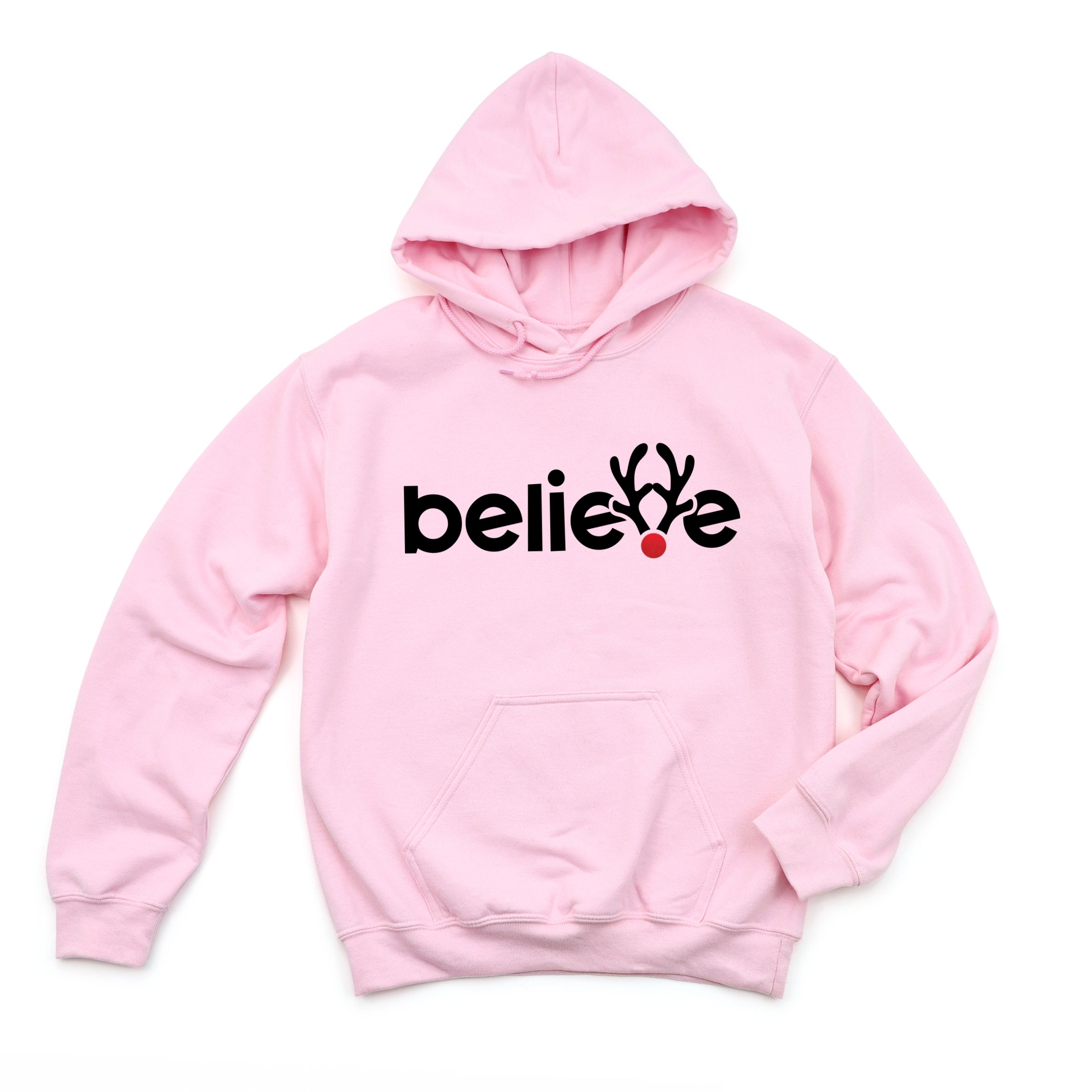 Believe Reindeer Antlers - Hoodie