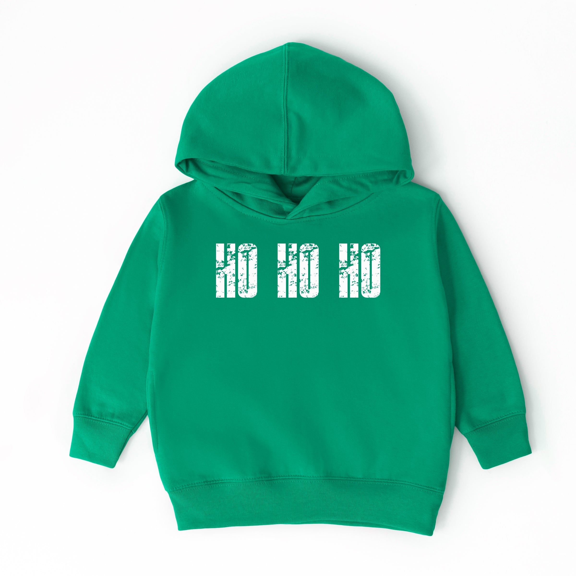 Ho Ho Ho Block Distressed - Toddler Hoodie