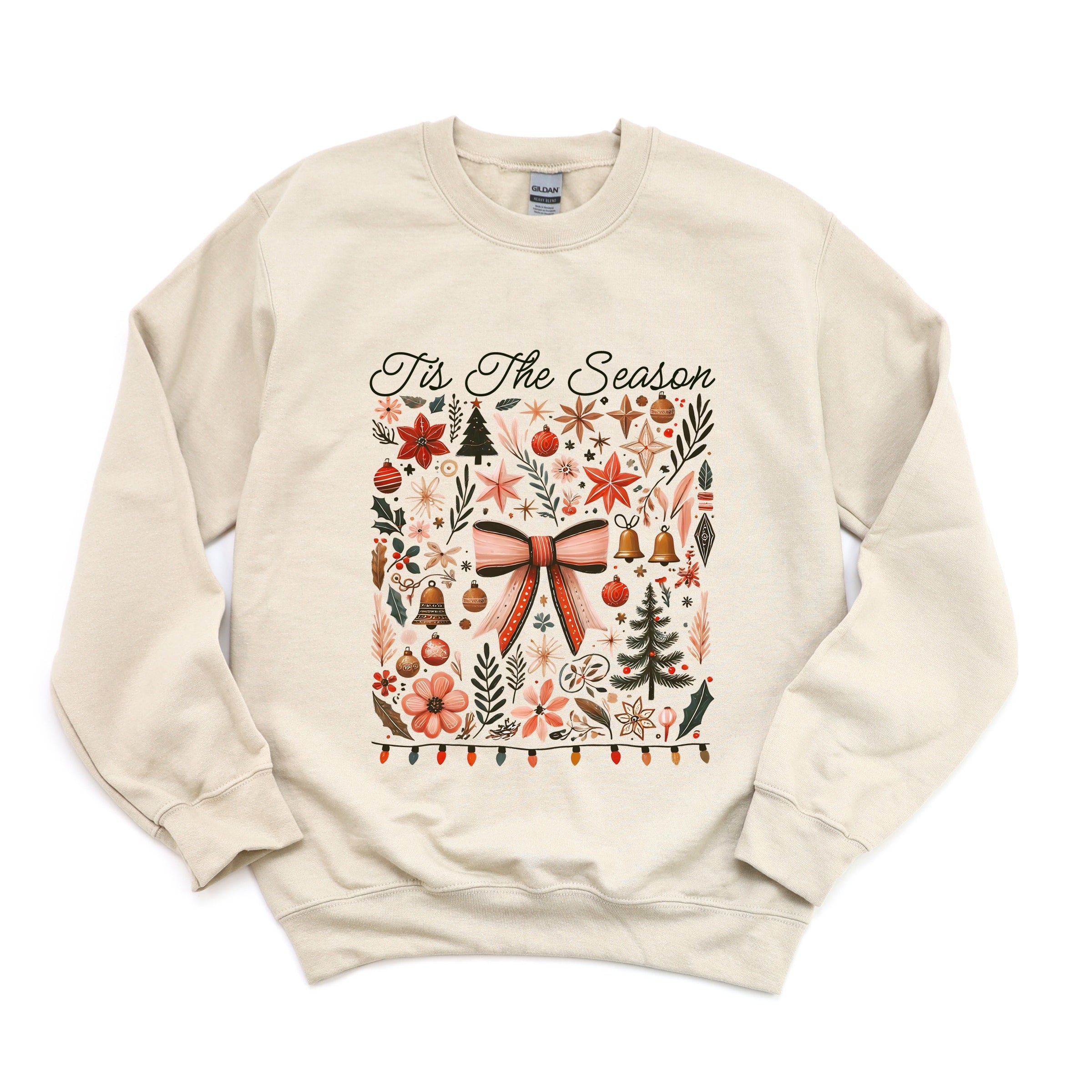 Tis The Season Coquette - Women's Graphic Sweatshirt