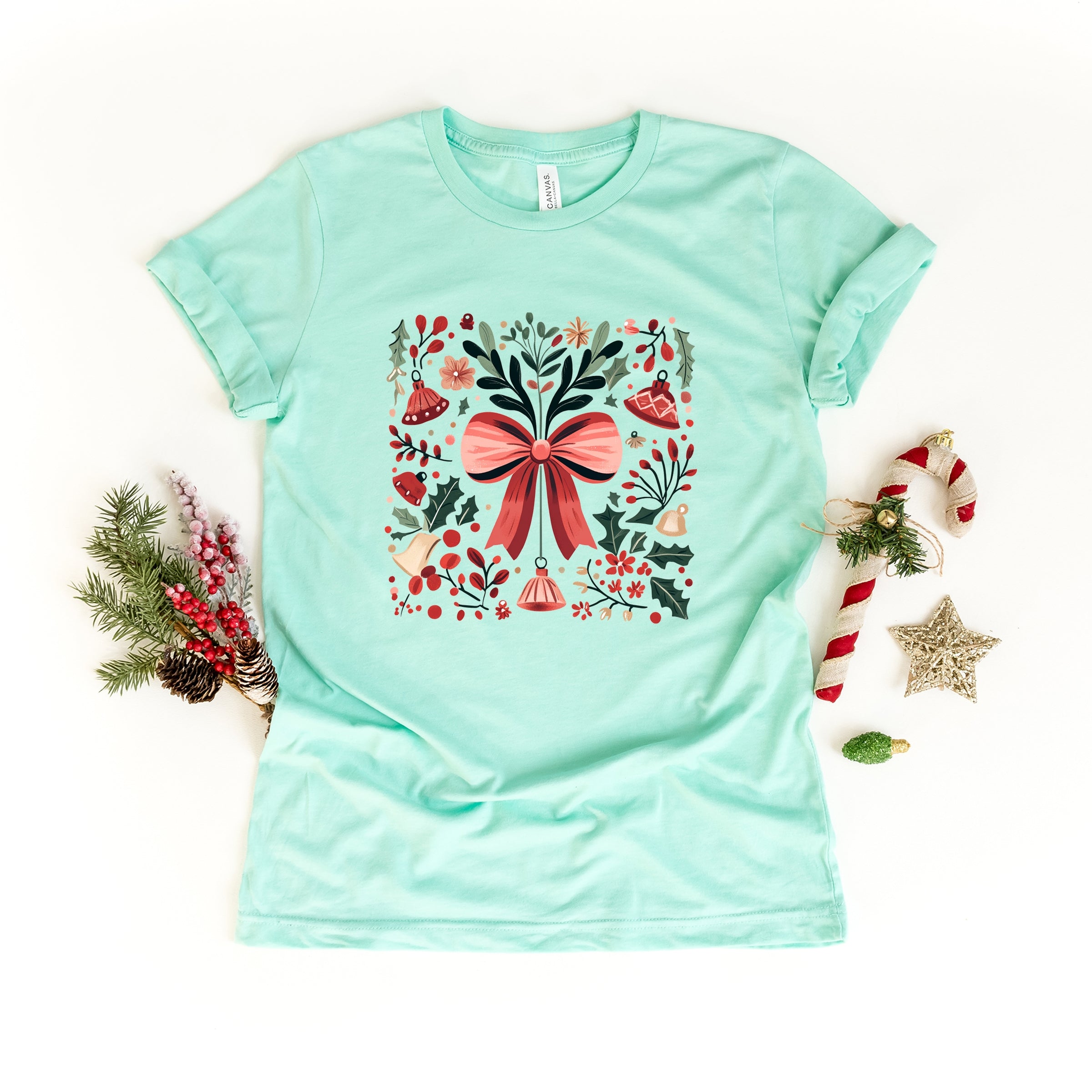 Coquette Holly Collage - Women's Short Sleeve Graphic T-Shirt