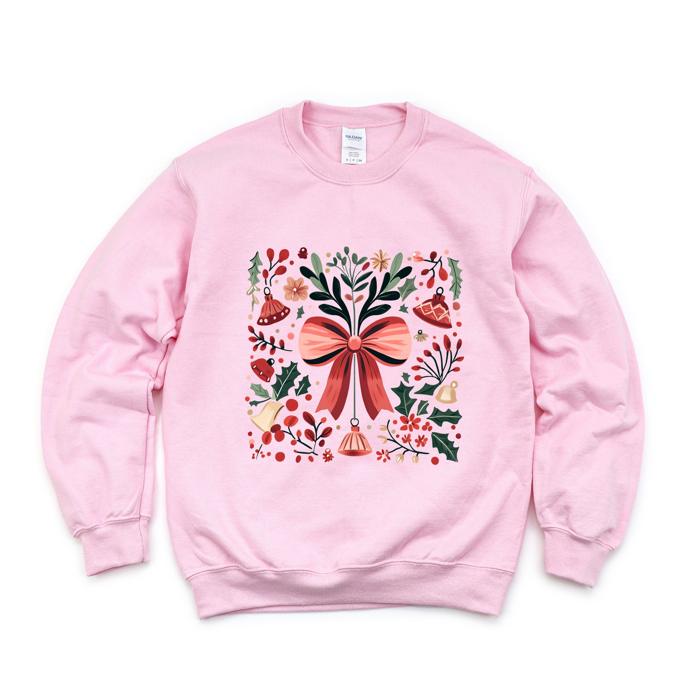 Coquette Holly Collage - Women's Graphic Sweatshirt