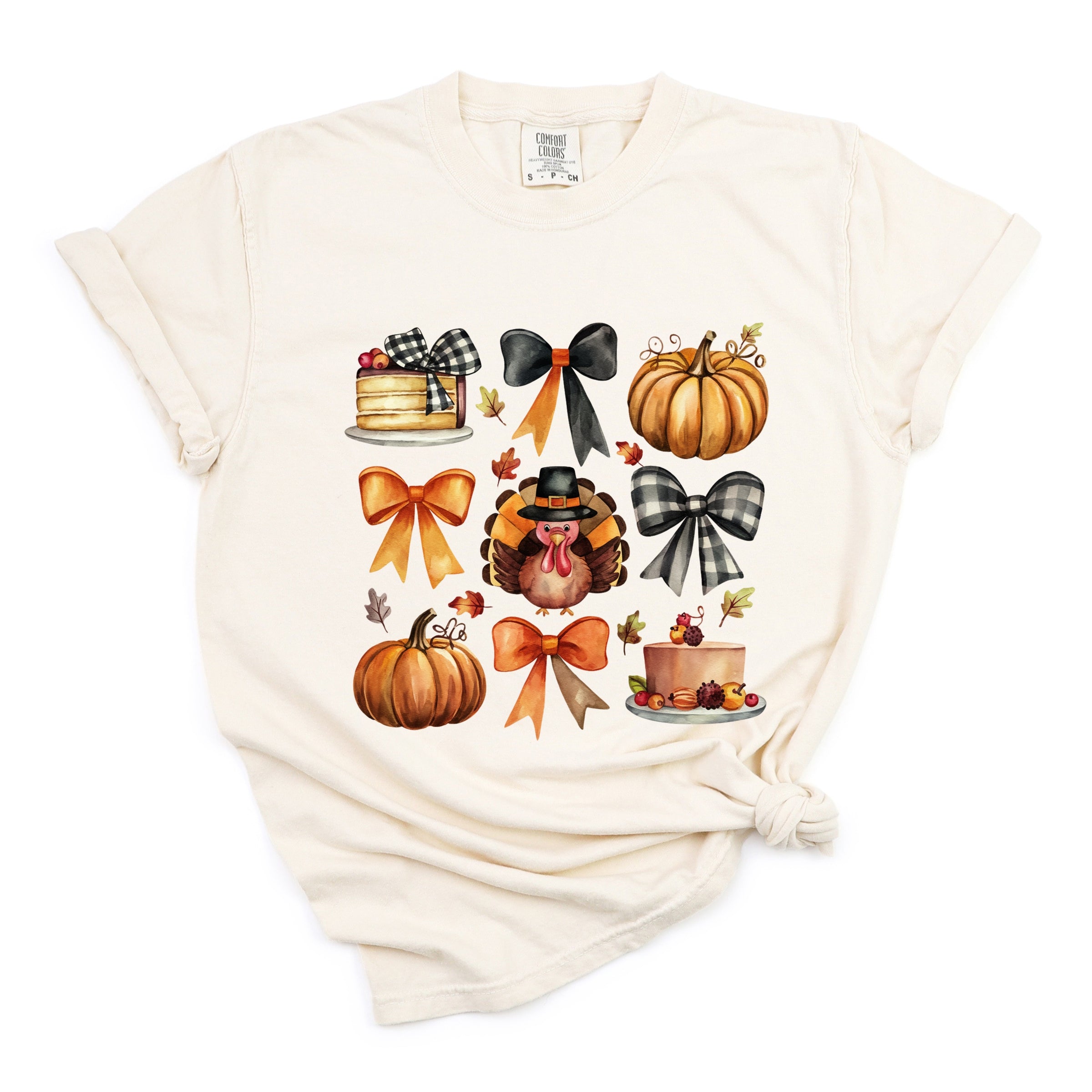 Turkey Coquette - Women's Garment Dyed Graphic T-Shirt