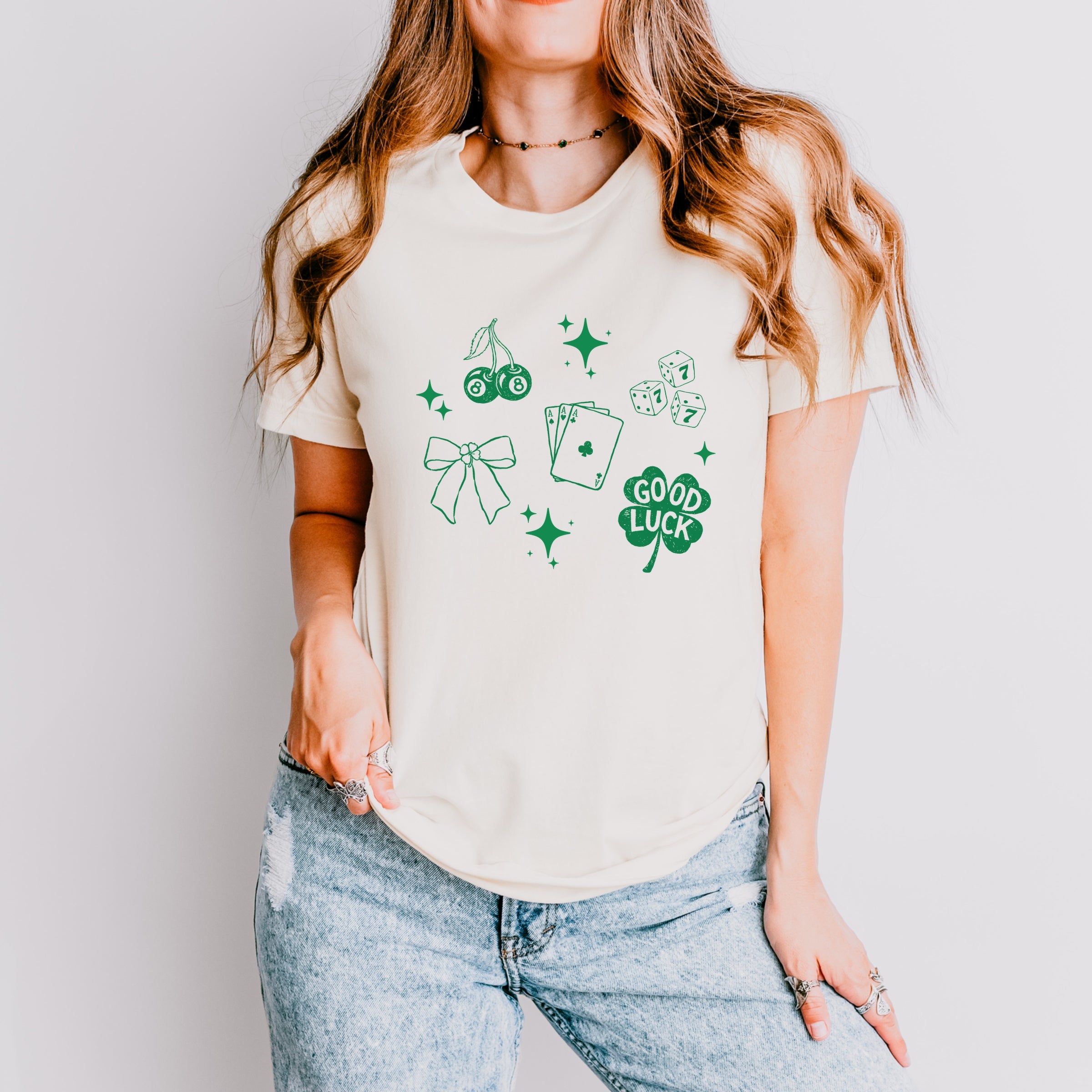 Lucky Icons Stars - Women's Short Sleeve Graphic T-Shirt