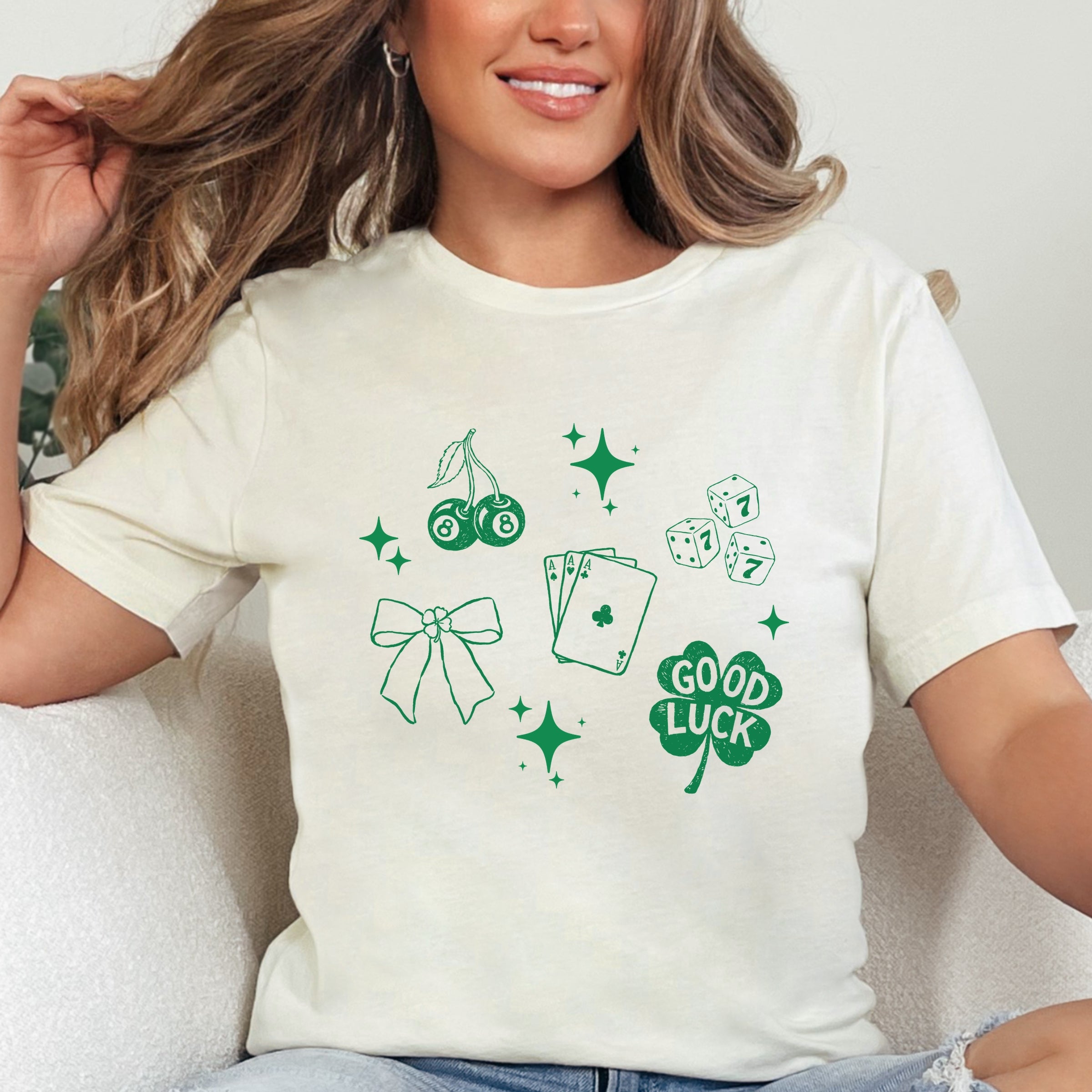 Lucky Icons Stars - Women's Short Sleeve Graphic T-Shirt