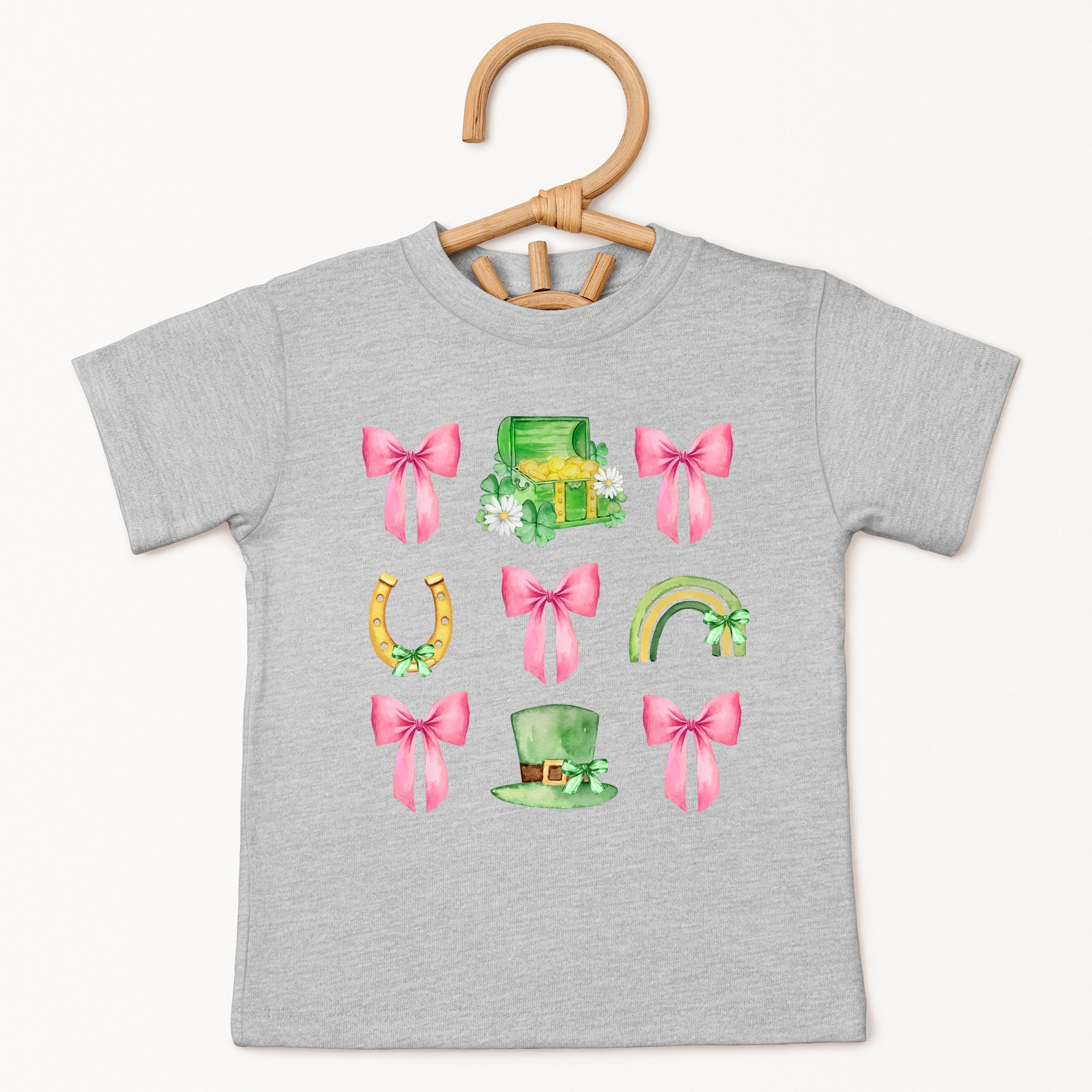 Leprechaun Chart Coquette - Toddler Short Sleeve Graphic T-Shirt