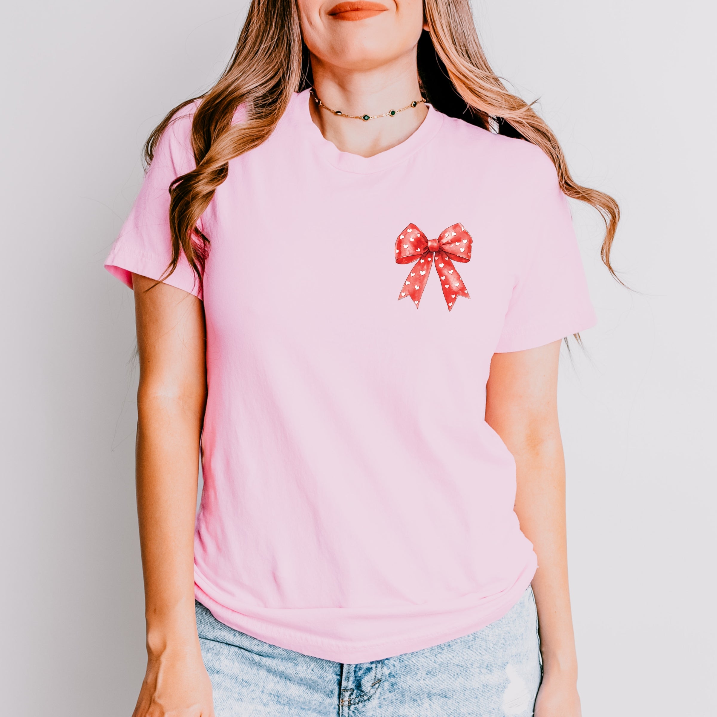 Valentine's Mama Coquette - Women's Short Sleeve Graphic T-Shirt