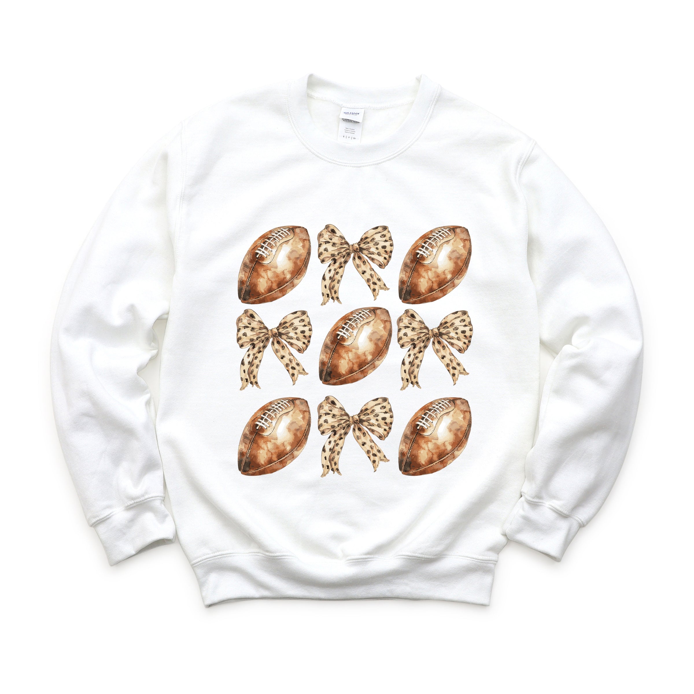 Coquette Football Chart - Women's Graphic Sweatshirt