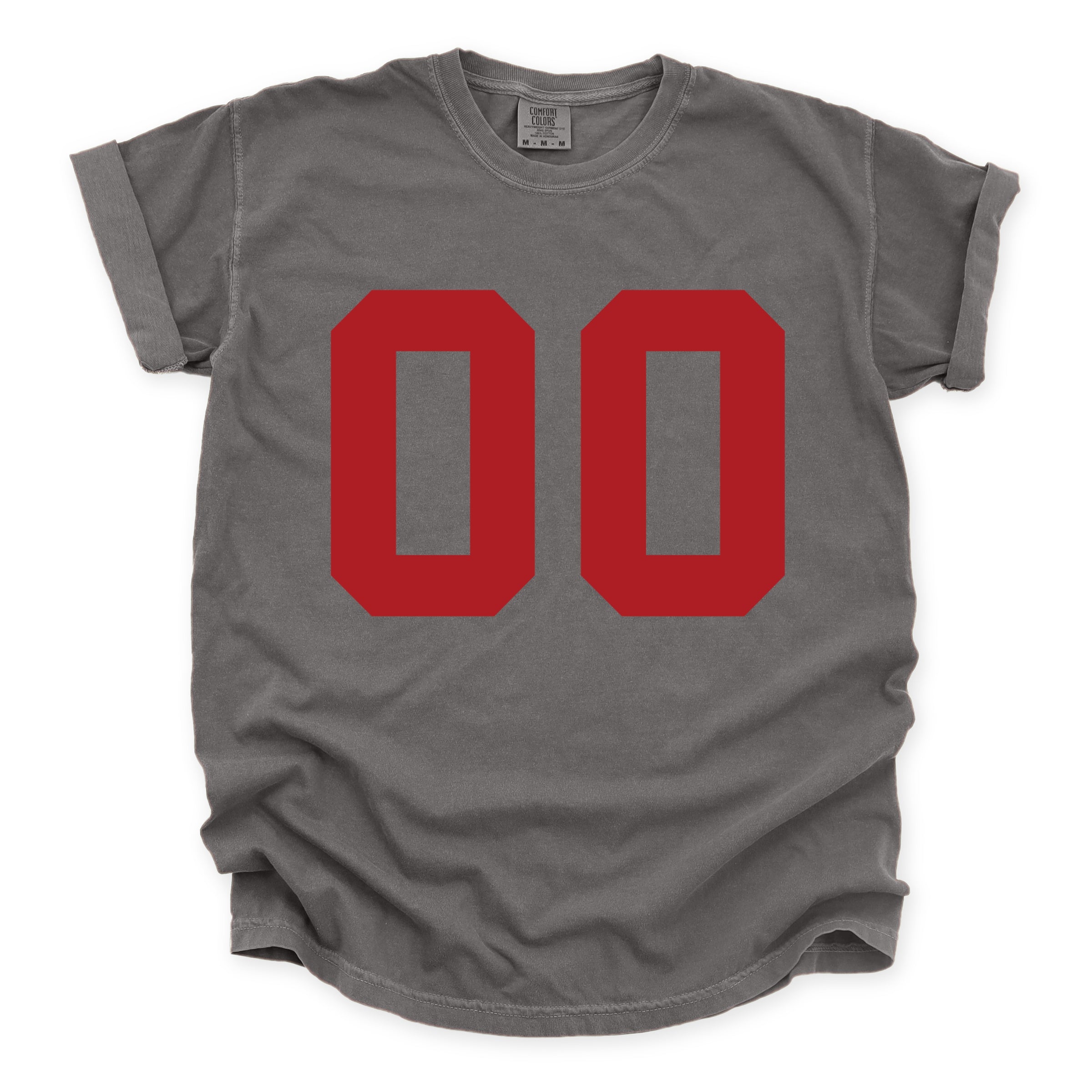 Football Jersey 00 - Womens Garment Dyed Tee