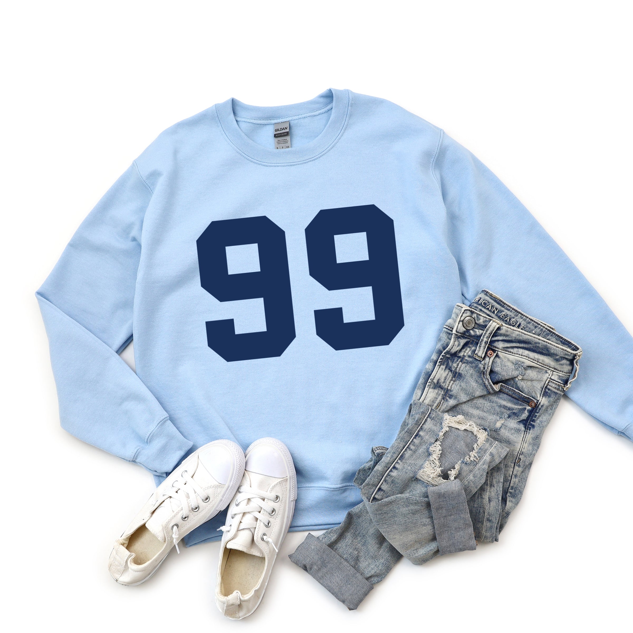Football Jersey 99 - Womens Sweatshirt