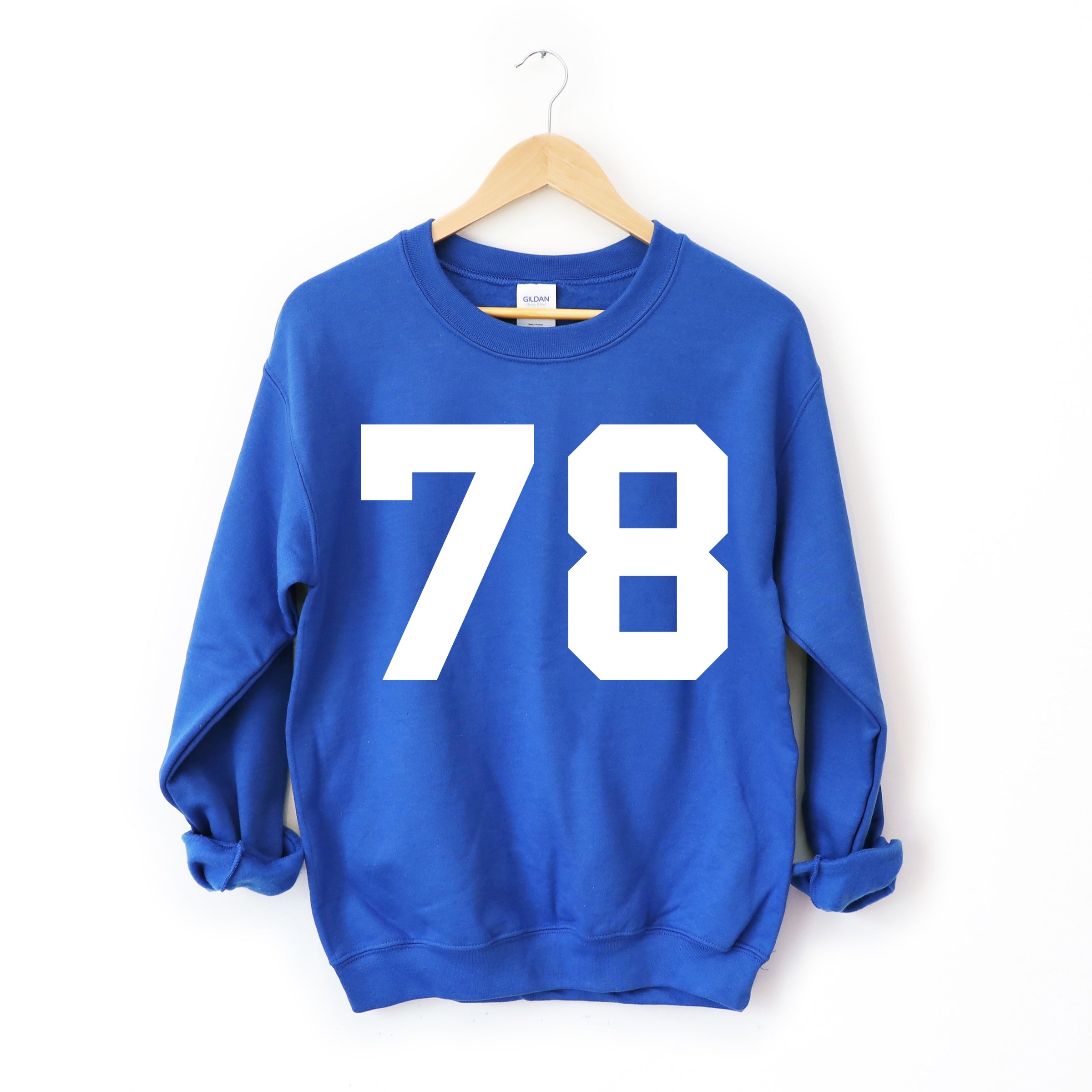 Football Jersey 78 - Womens Sweatshirt