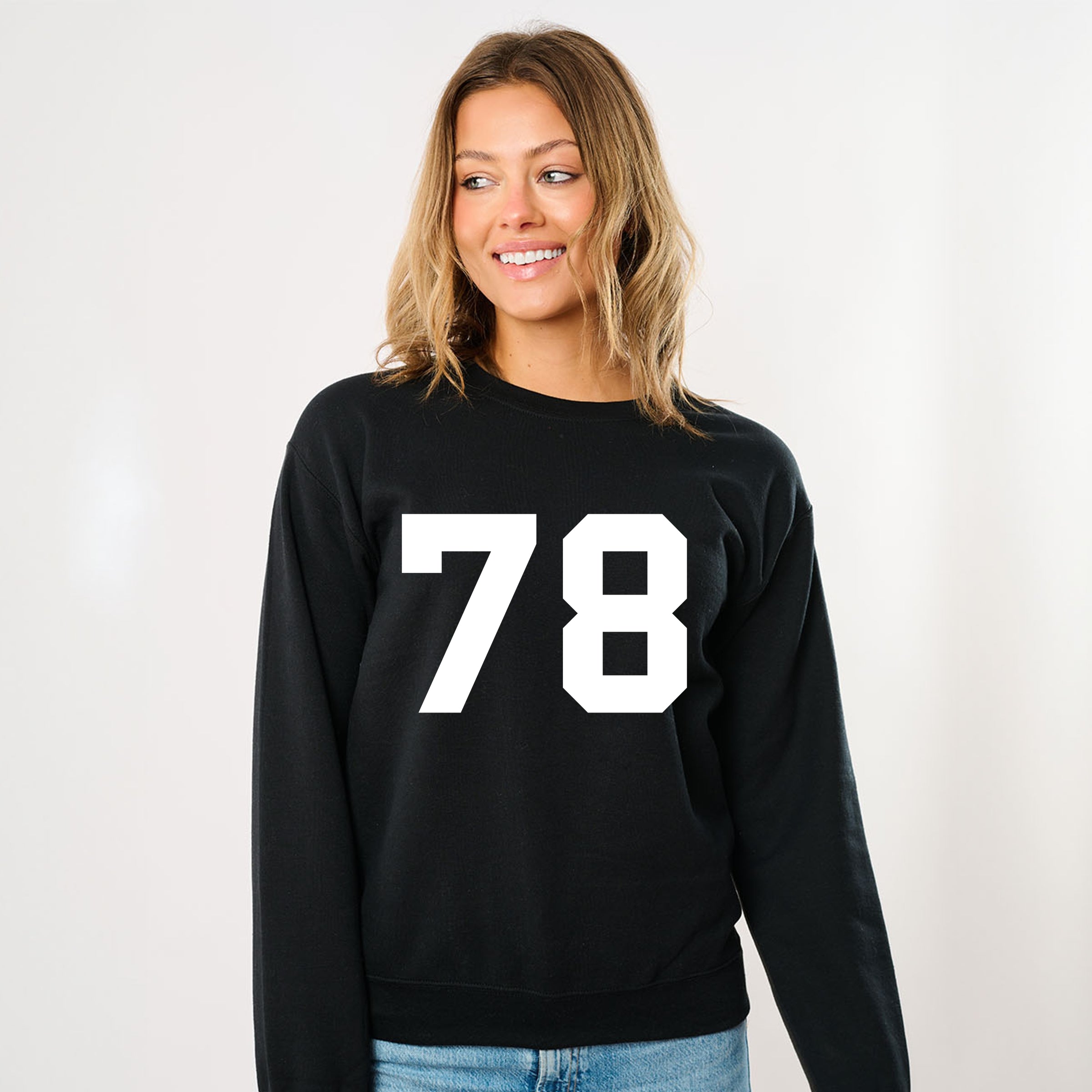 Football Jersey 78 - Womens Sweatshirt
