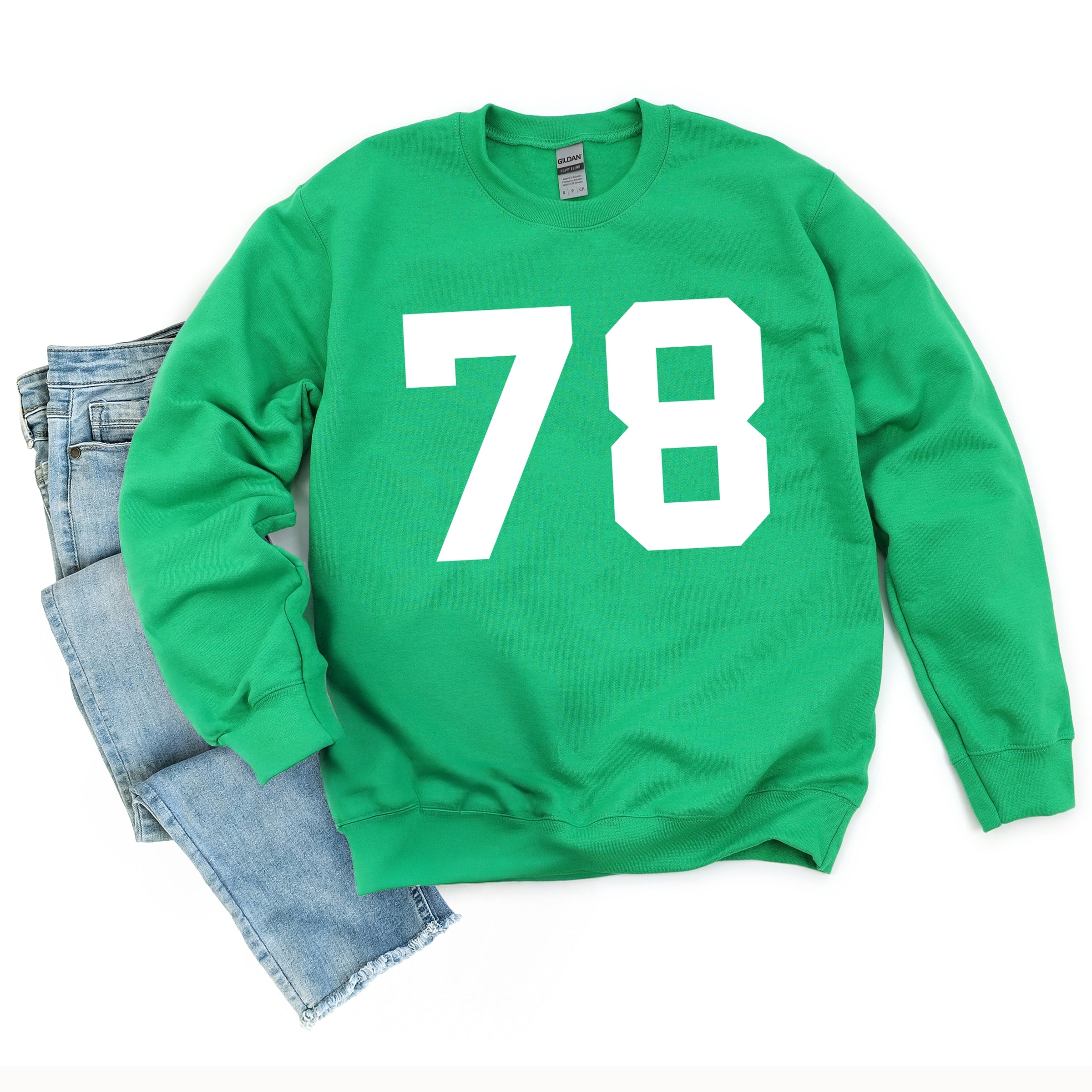 Football Jersey 78 - Womens Sweatshirt