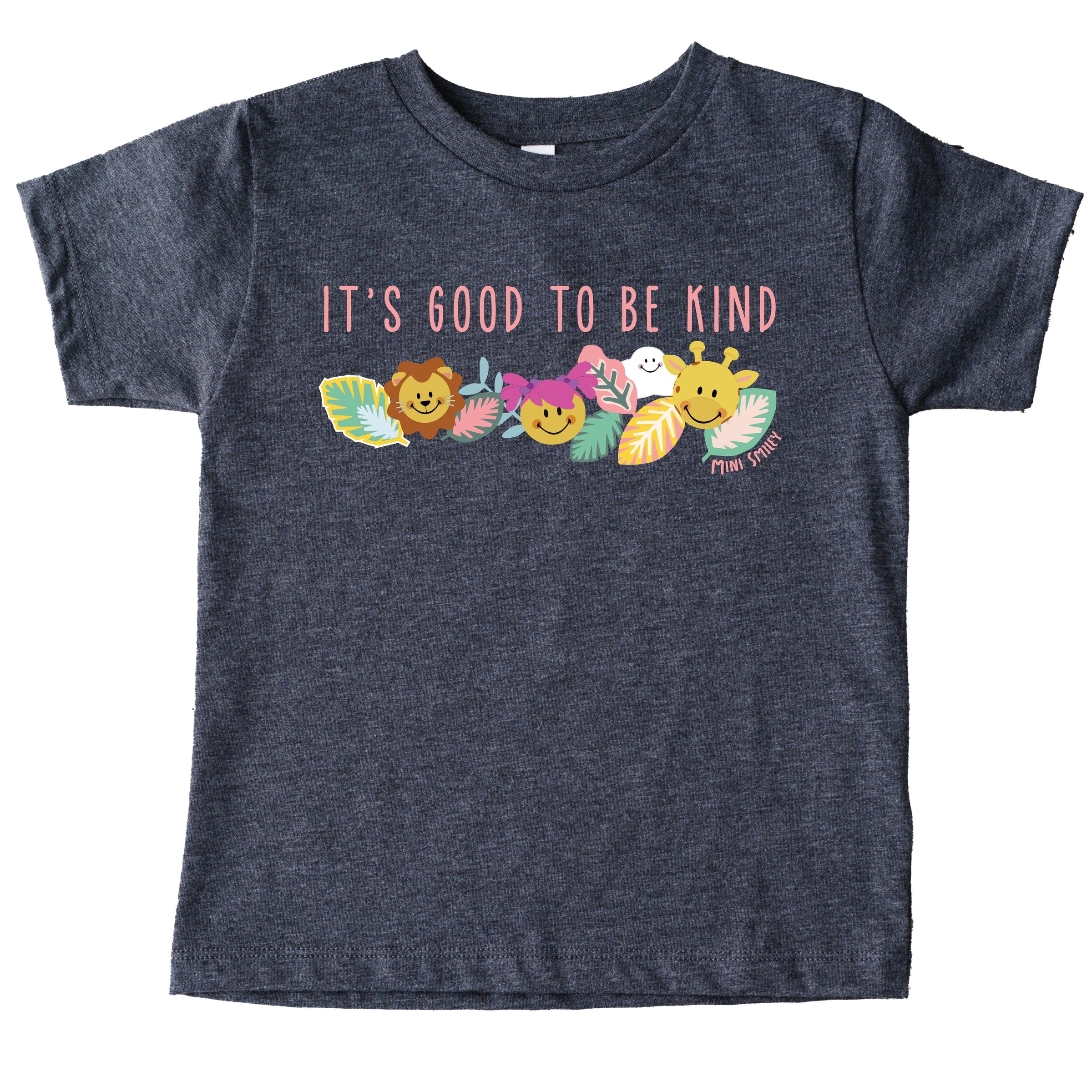 Mini Smiley It's Good To Be Kind Aria - Toddler Short Sleeve Graphic T-Shirt