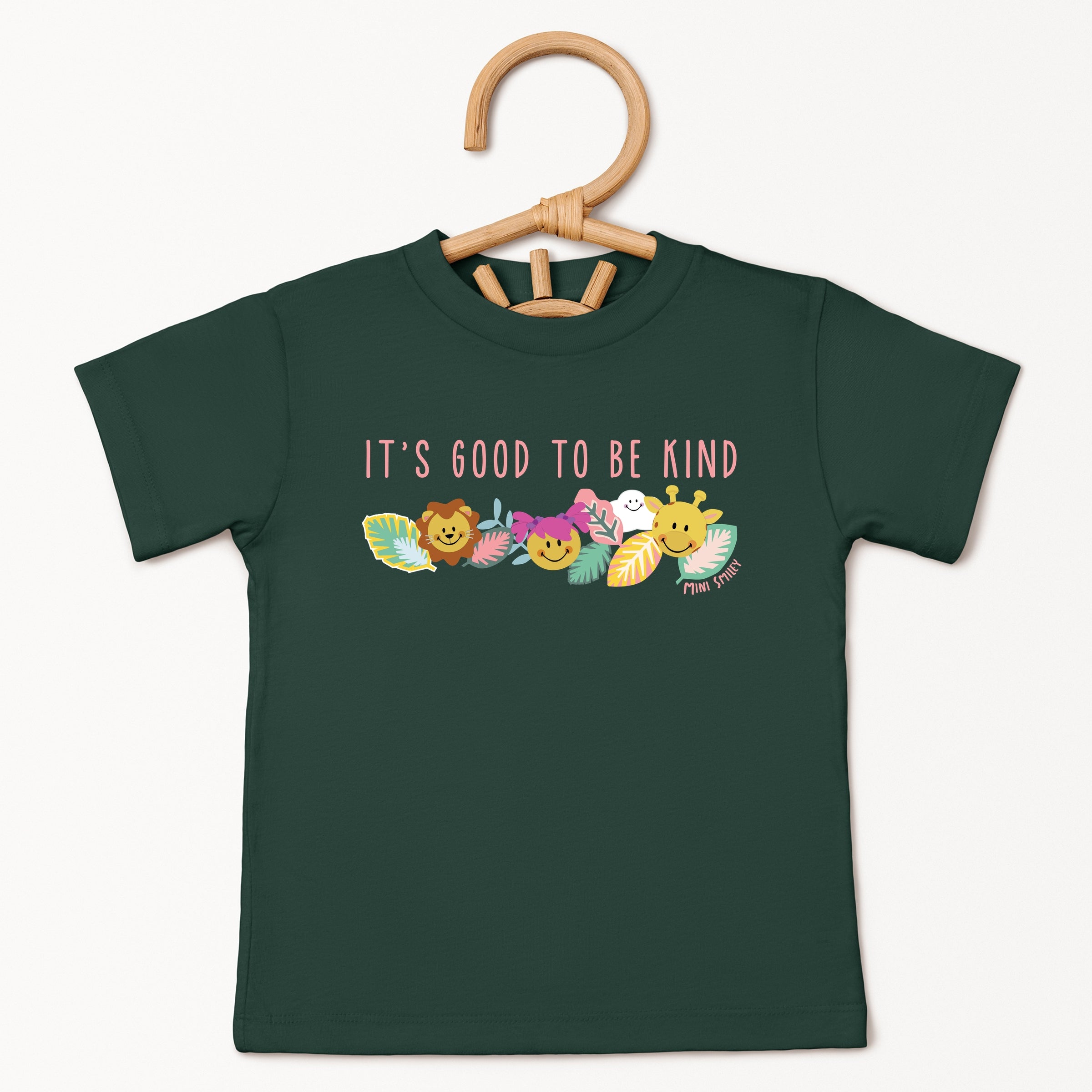 Mini Smiley It's Good To Be Kind Aria - Toddler Short Sleeve Graphic T-Shirt