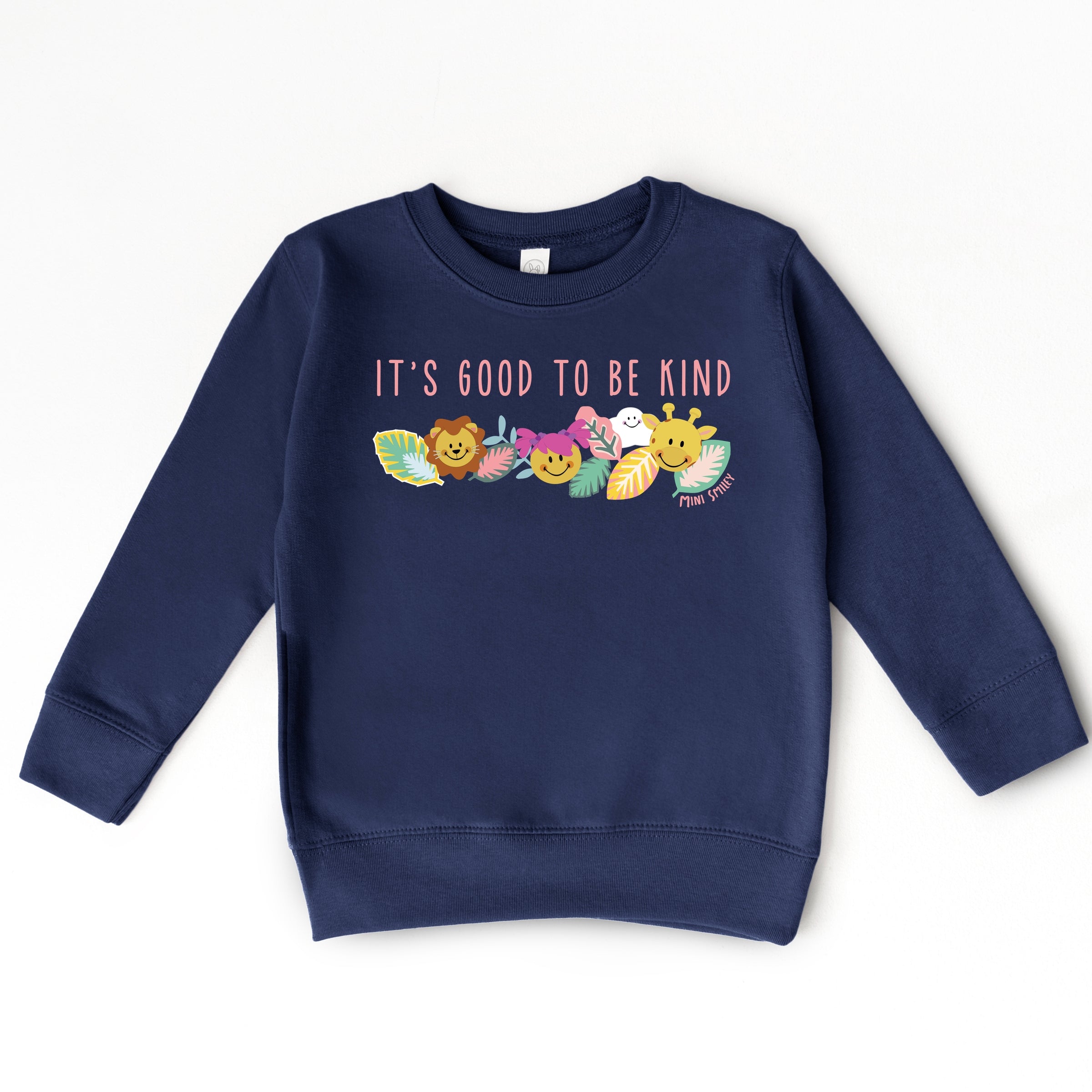 Mini Smiley It's Good To Be Kind Aria - Toddler Graphic Sweatshirt
