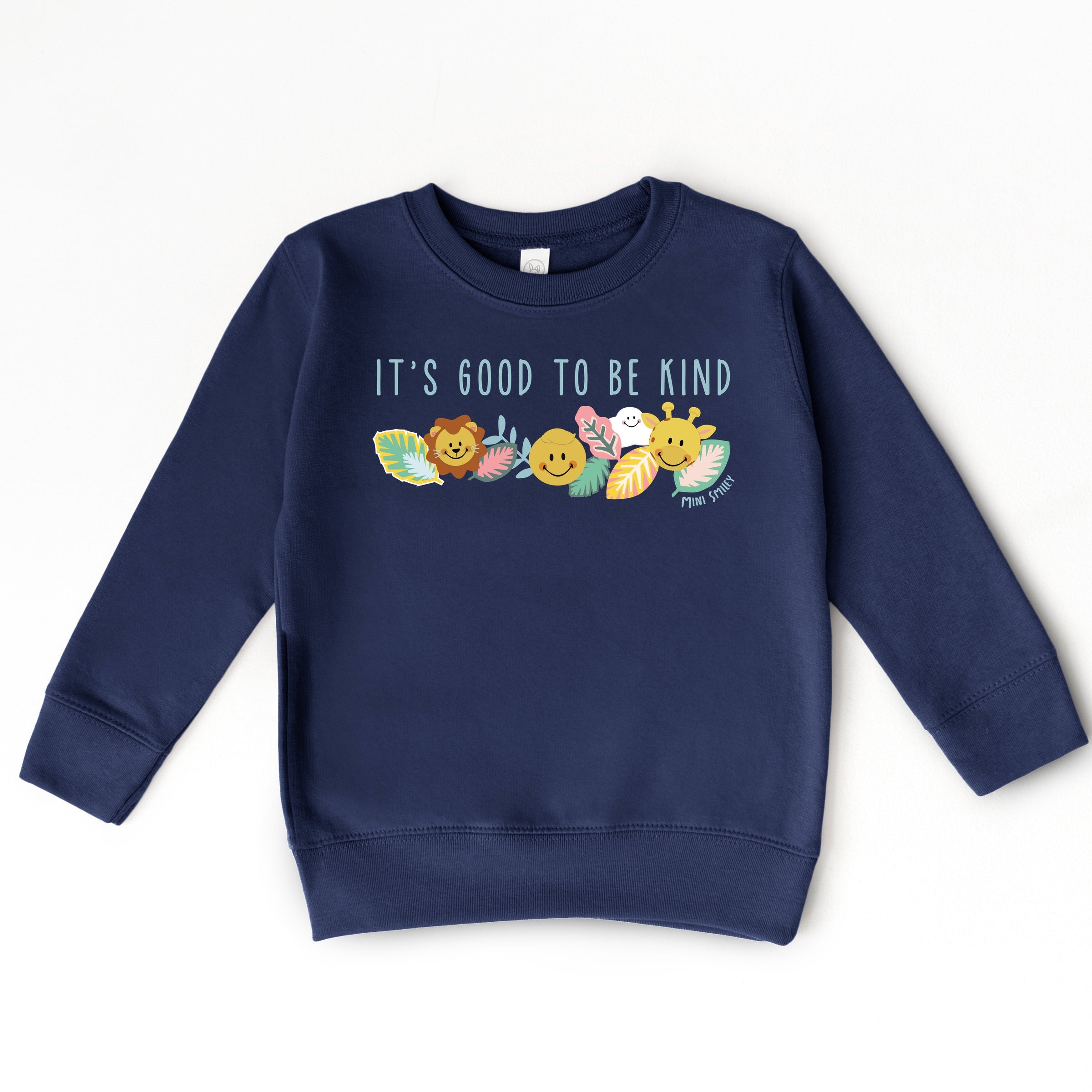 Mini Smiley It's Good To Be Kind Lumi - Toddler Graphic Sweatshirt