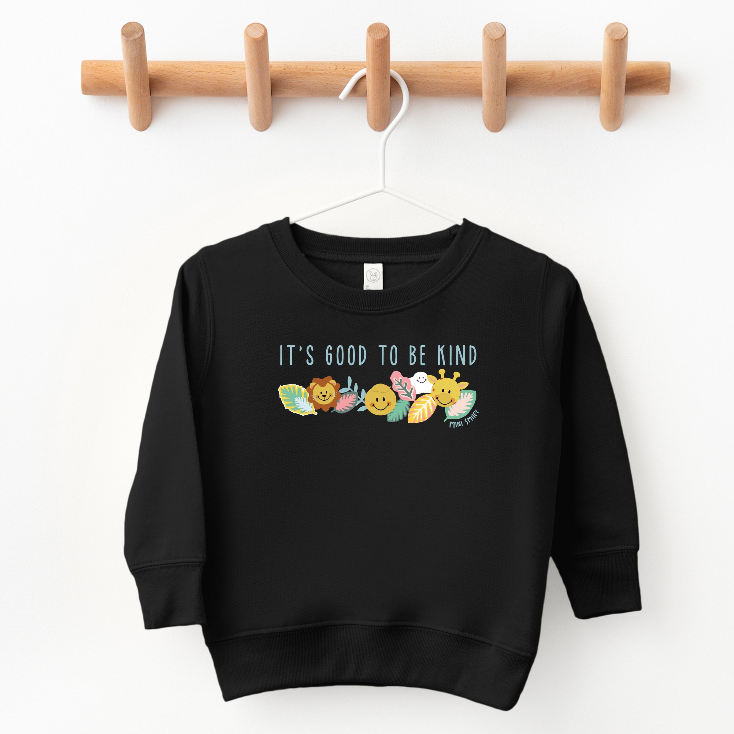 Mini Smiley It's Good To Be Kind Lumi - Toddler Graphic Sweatshirt