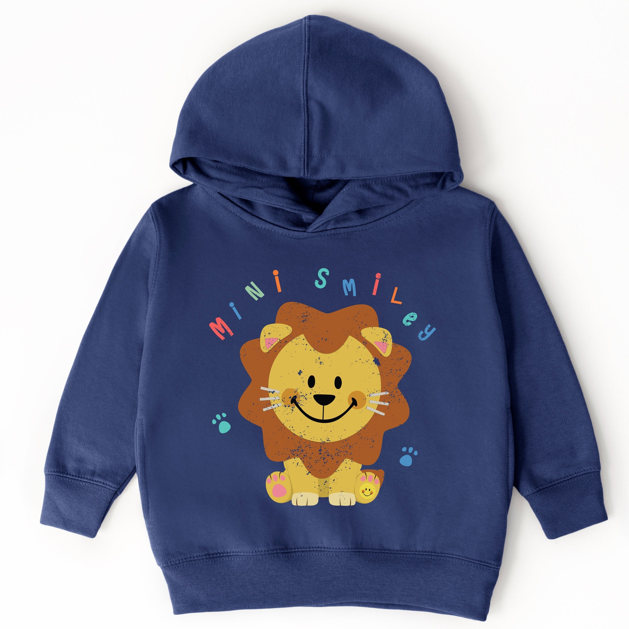 Mini Smiley Lion Paws - Toddler Hoodie