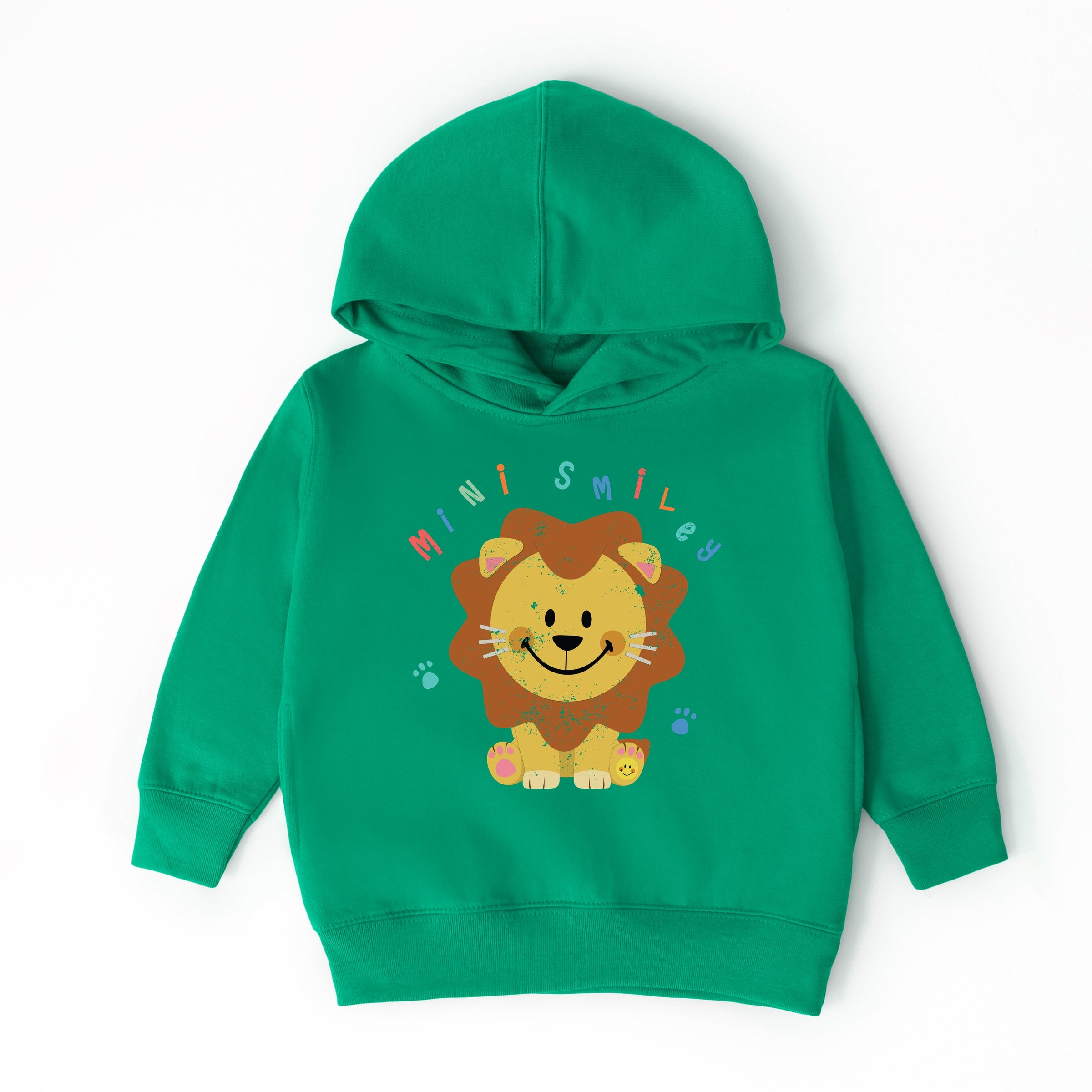 Mini Smiley Lion Paws - Toddler Hoodie