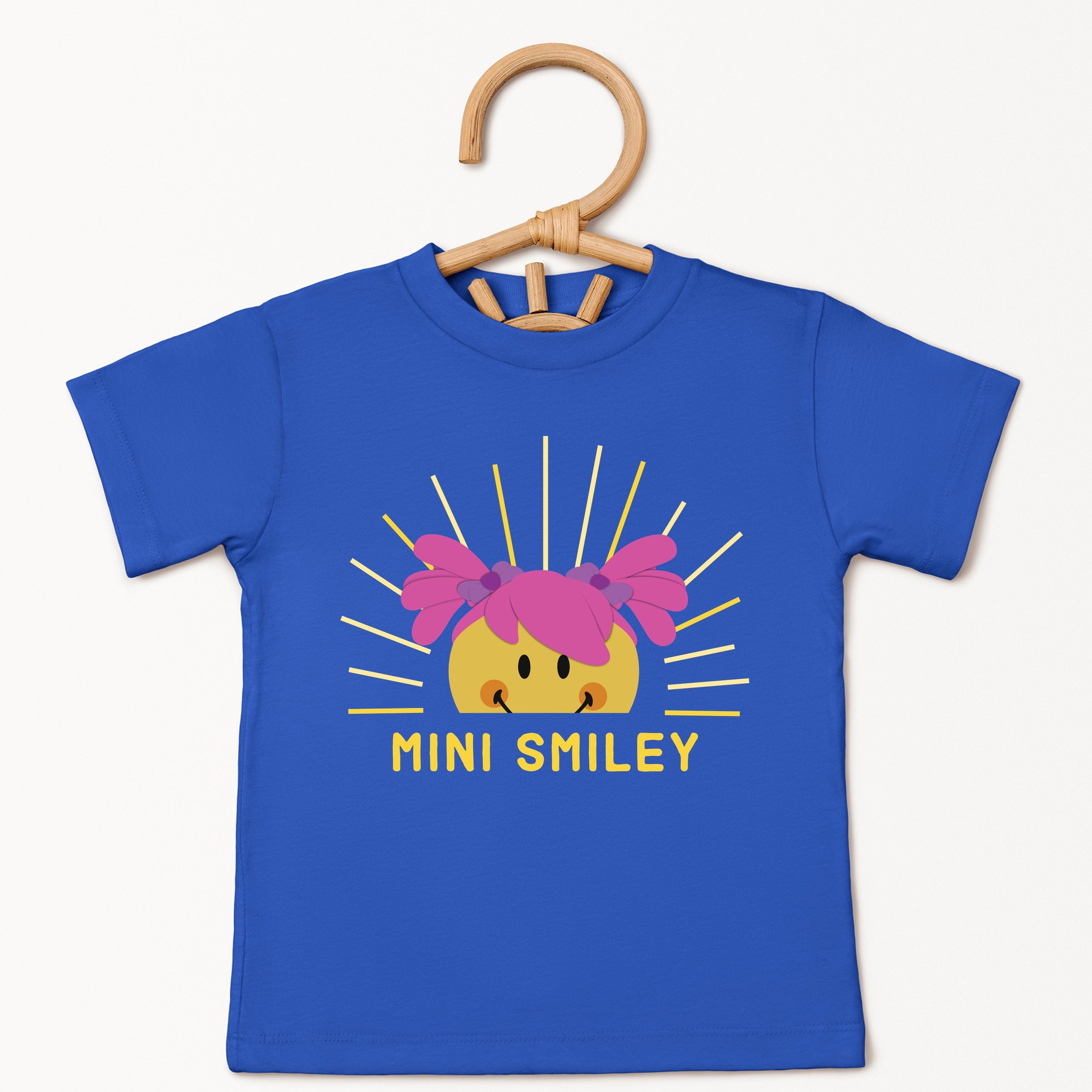 Mini Smiley Aria Sunshine - Toddler Short Sleeve Graphic T-Shirt