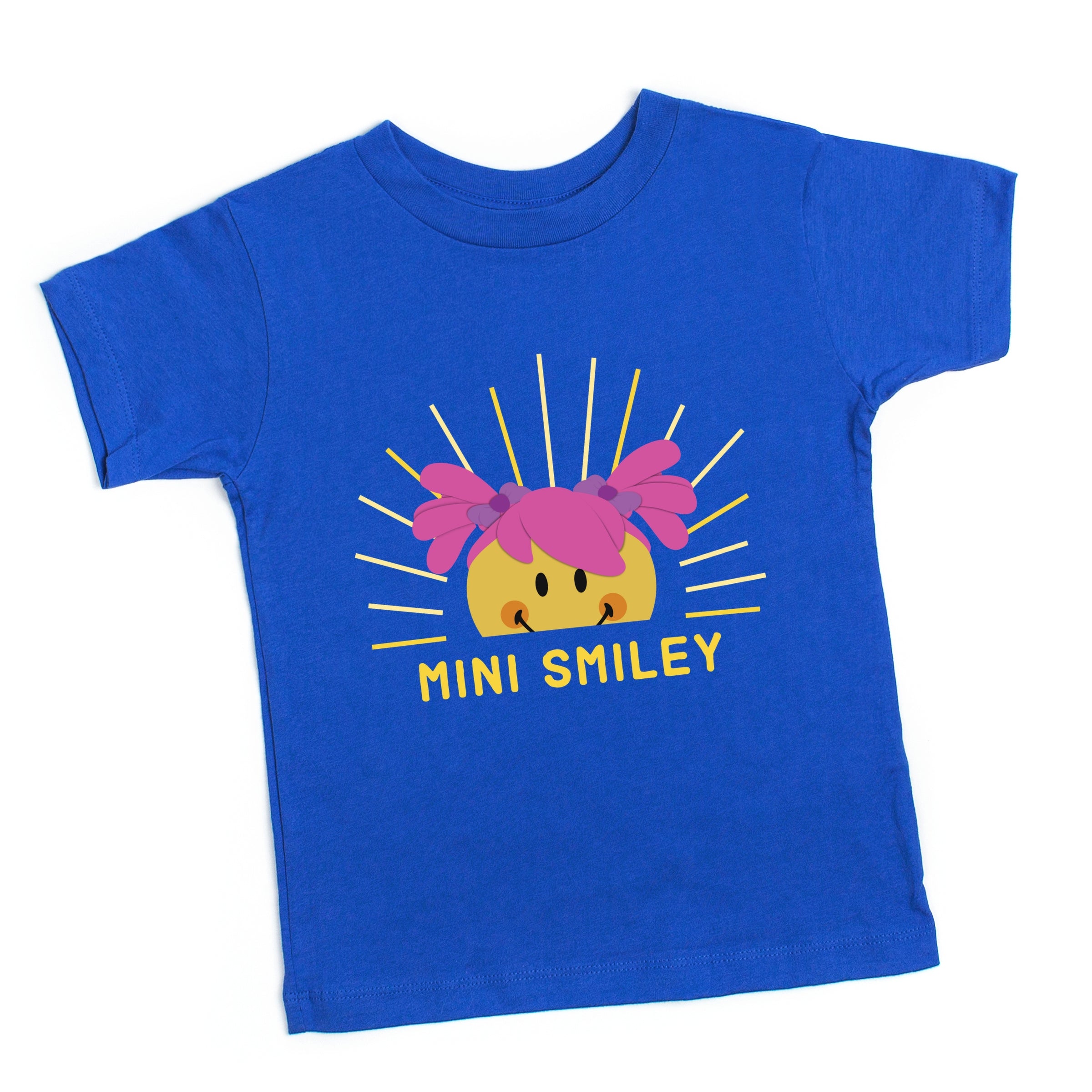 Mini Smiley Aria Sunshine - Toddler Short Sleeve Graphic T-Shirt