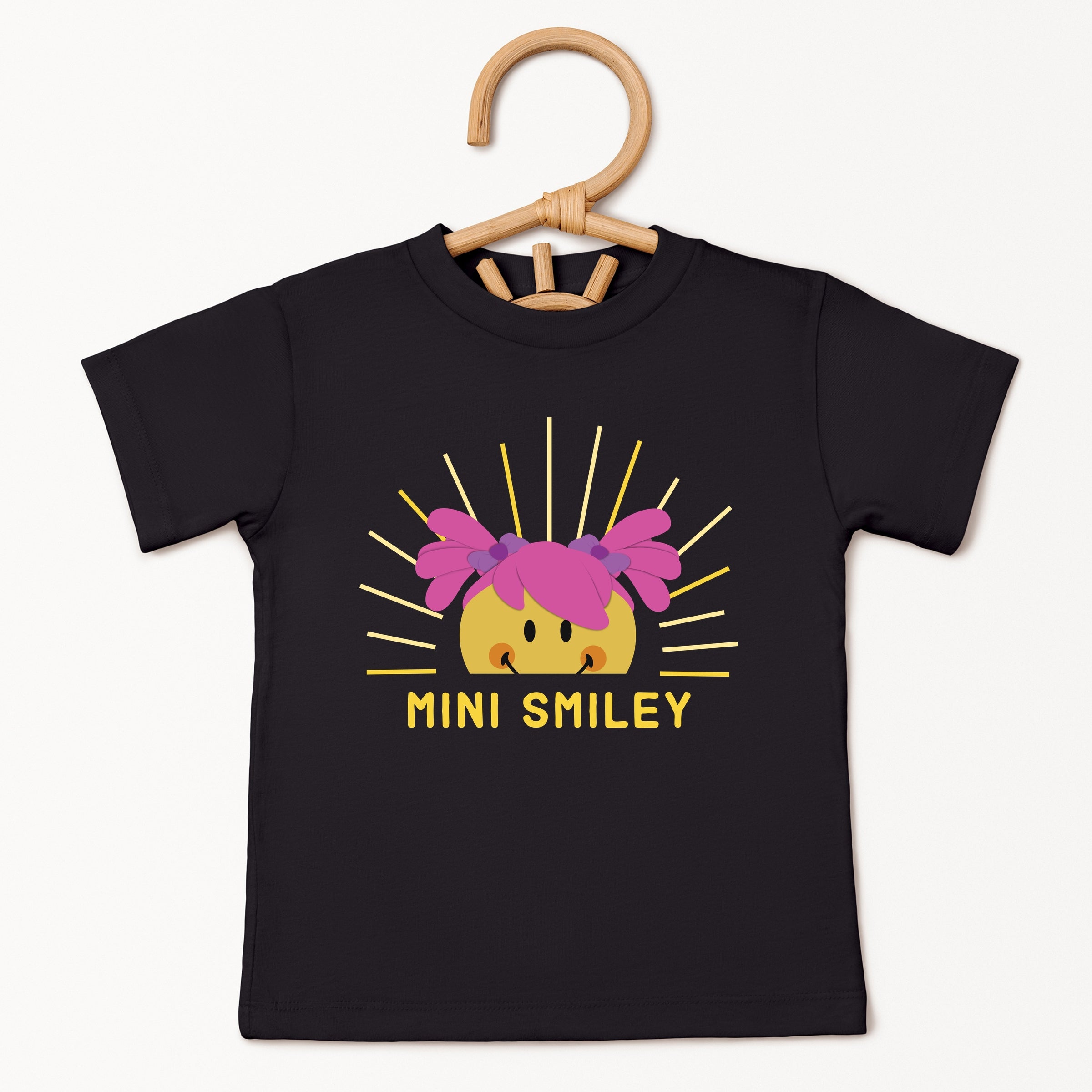 Mini Smiley Aria Sunshine - Toddler Short Sleeve Graphic T-Shirt