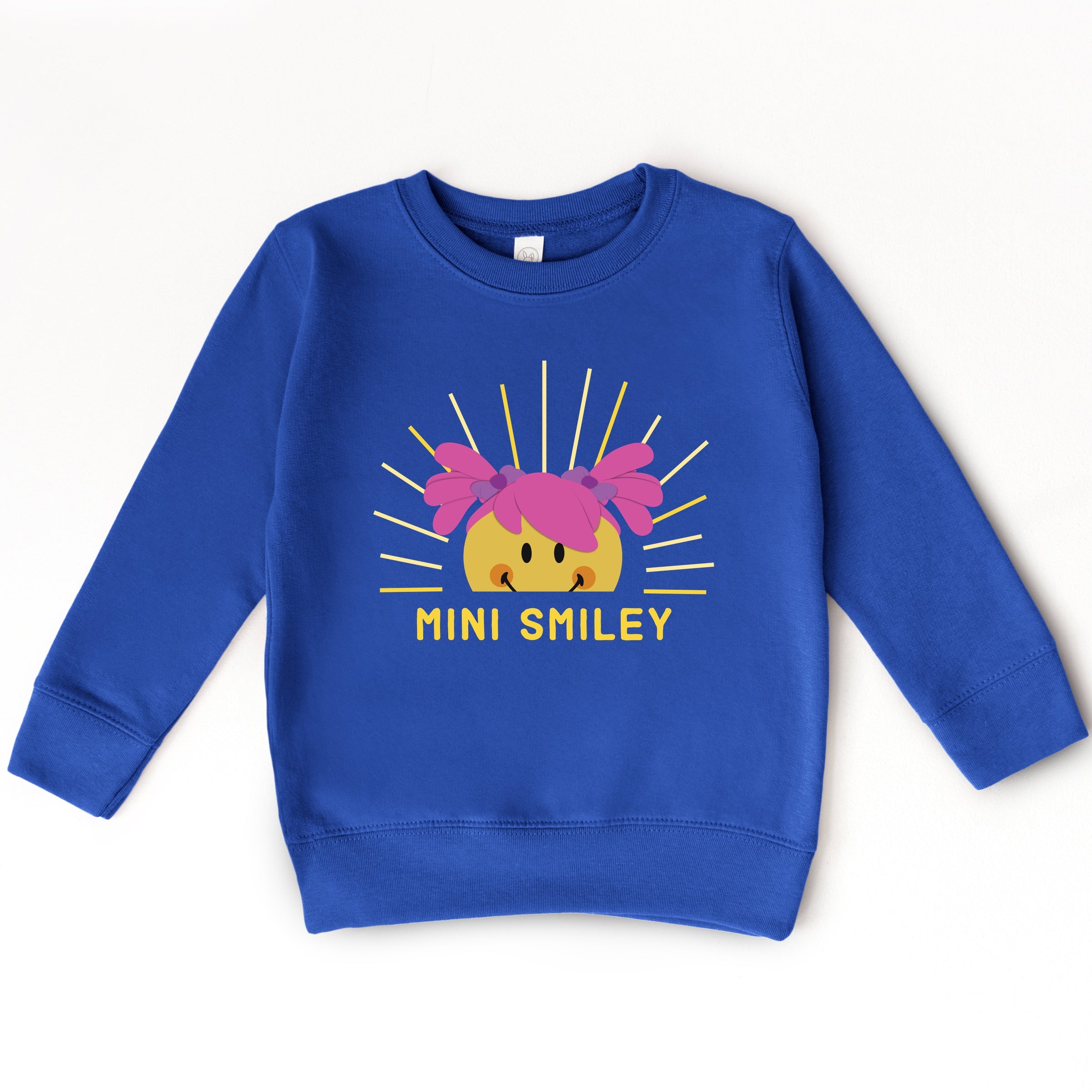 Mini Smiley Aria Sunshine - Toddler Graphic Sweatshirt